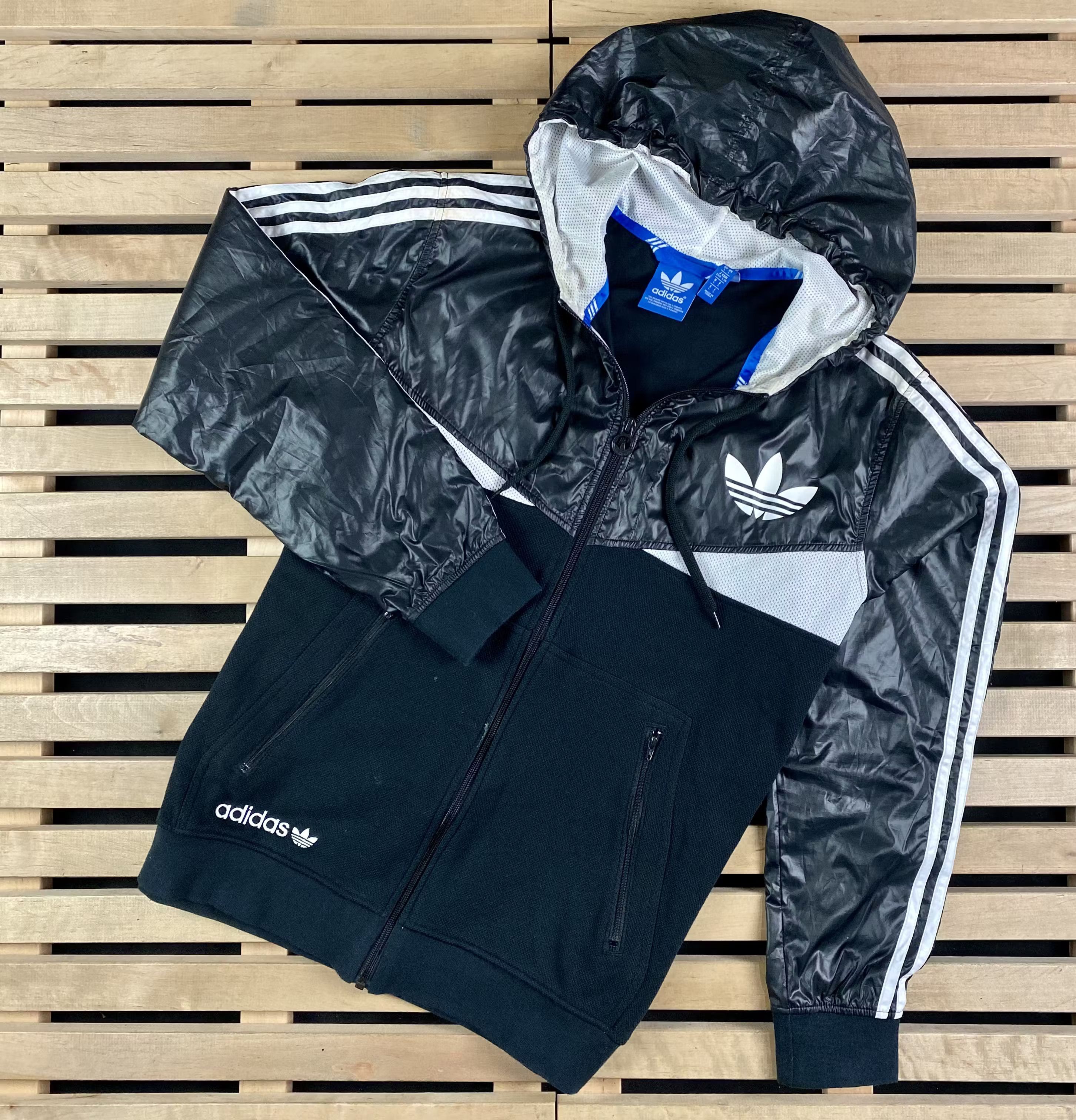 Adidas Mens Zip Hoodie Adidas Size L Size US L / EU 52-54 / 3 - 1 Thumbnail