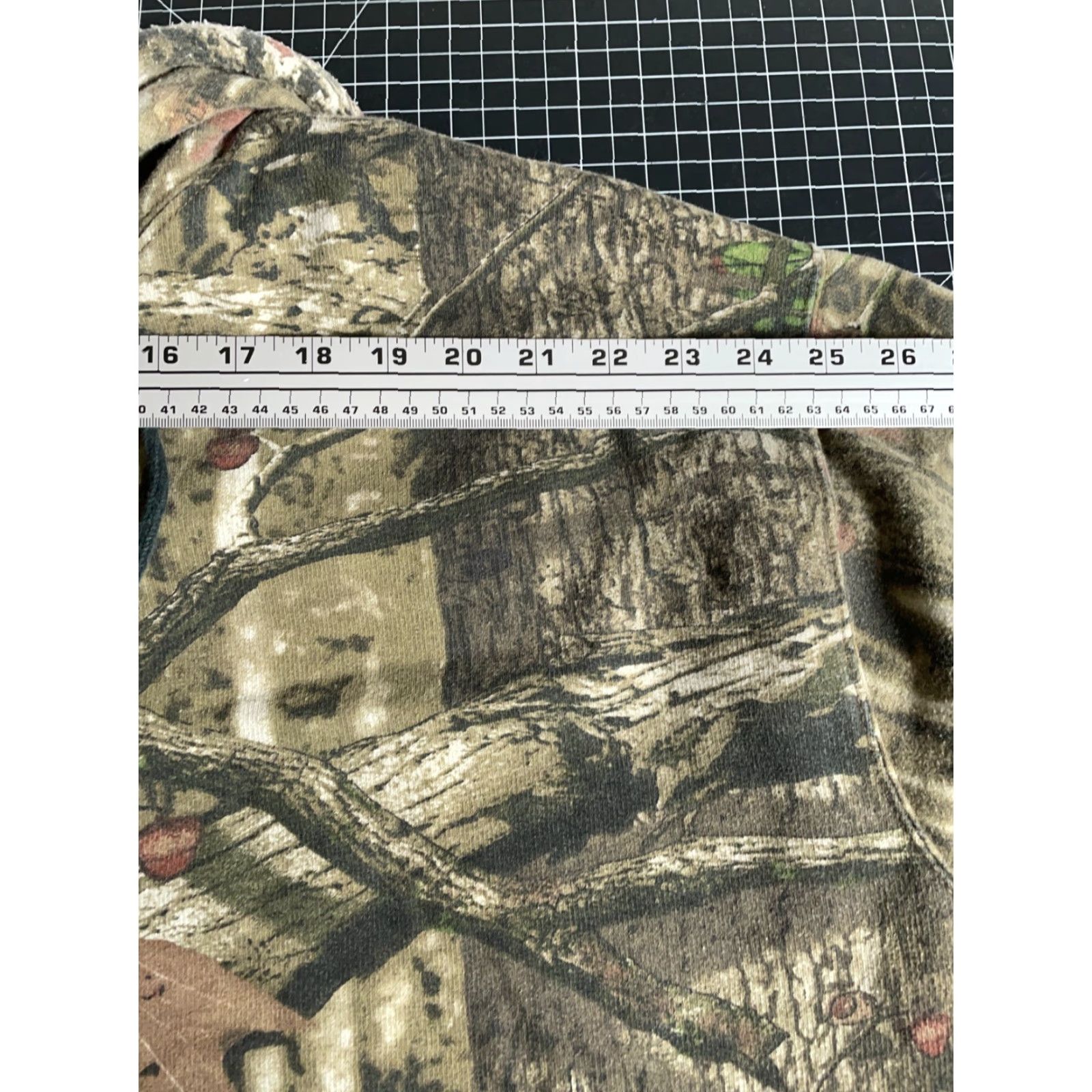 Vintage Yukon Gear Hoodie Men 2XL Green Camouflage Camo Drawstring Hooded Sweatshirt Outdoor Hunting Shirt Size US XXL / EU 58 / 5 - 7 Thumbnail
