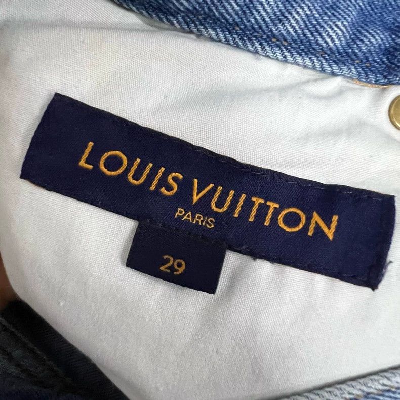 Louis Vuitton Louis Vuitton floral embroidery jeans 2502-Nextarrow Size US 29 - 5 Thumbnail