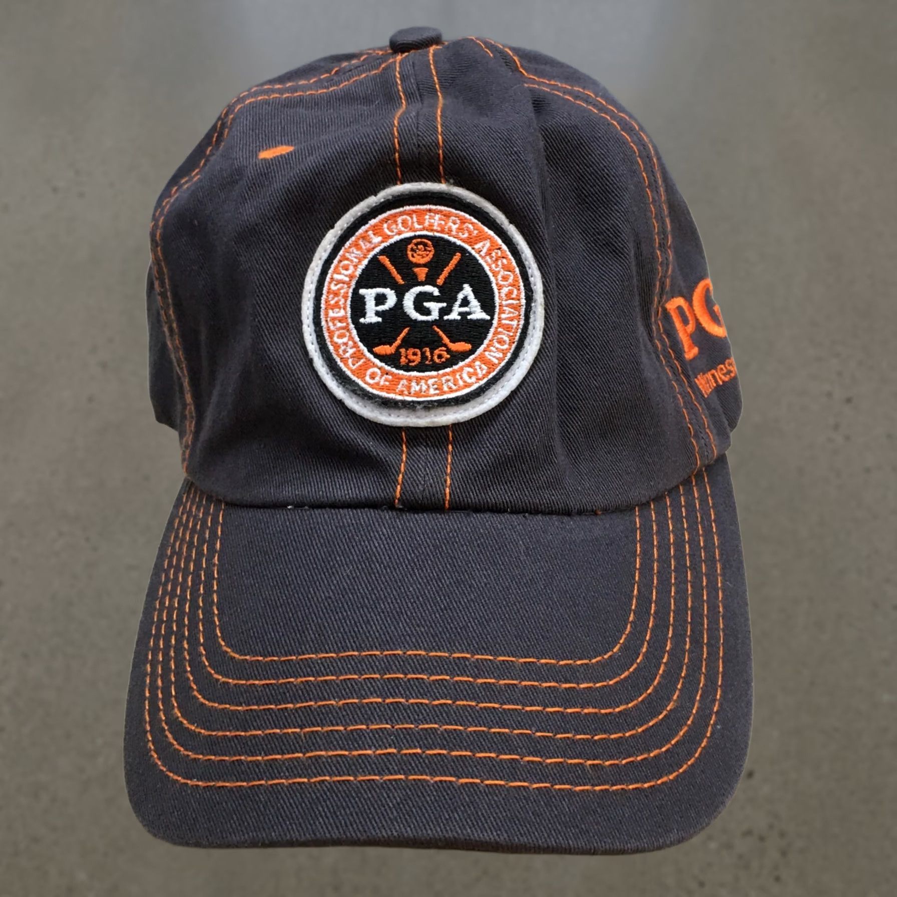 Good American PGA Golfers Baseball Cap Hat Mens One Size Grey Adjustable American Dry Goods Size ONE SIZE - 1 Thumbnail