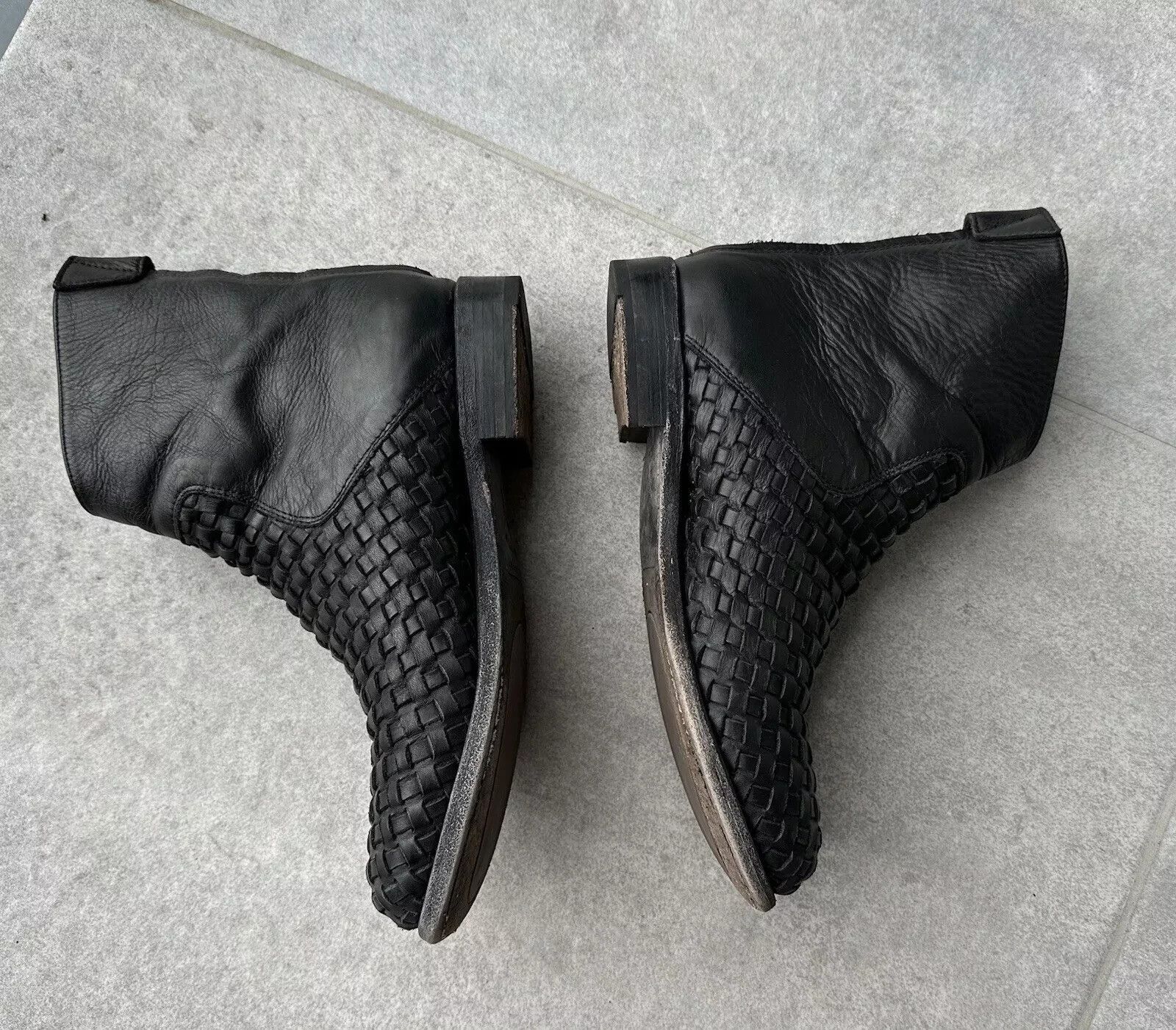 The Last Conspiracy The Last Conspiracy Audley Interlace Ankle Boots Woven Size US 8 / IT 38 - 3 Thumbnail