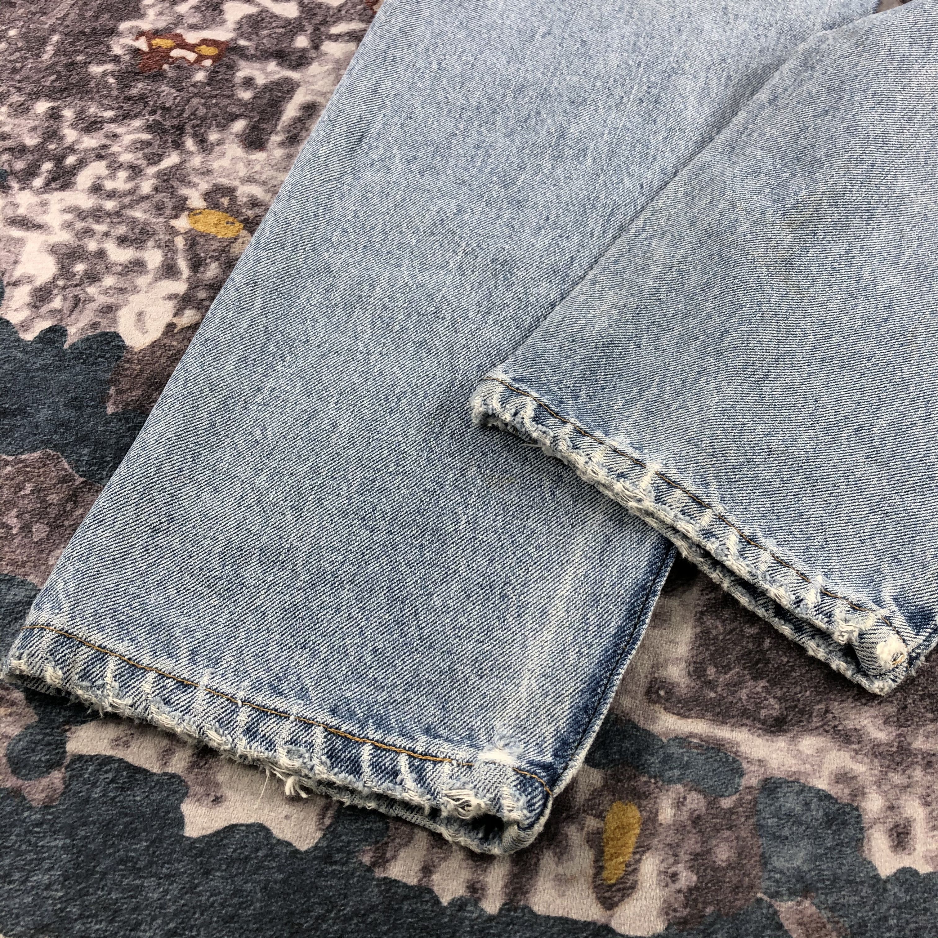 Levi's × Vintage Vintage 90s Light Wash Levis 550 Jeans-JM2606 Size US 33 - 4 Thumbnail