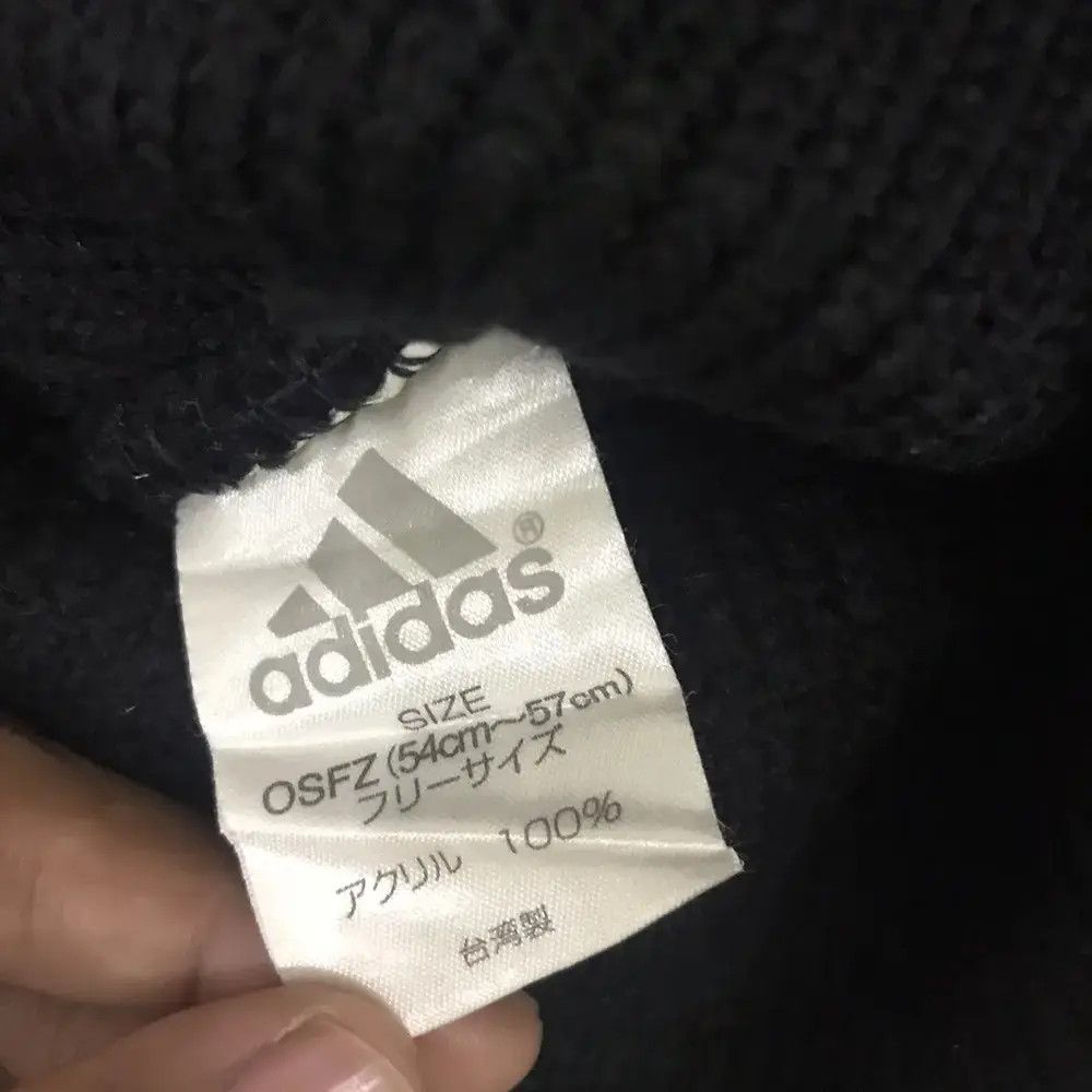 Adidas × Vintage Vintage Adidas Small Logo Beanie Hat Size ONE SIZE - 4 Thumbnail
