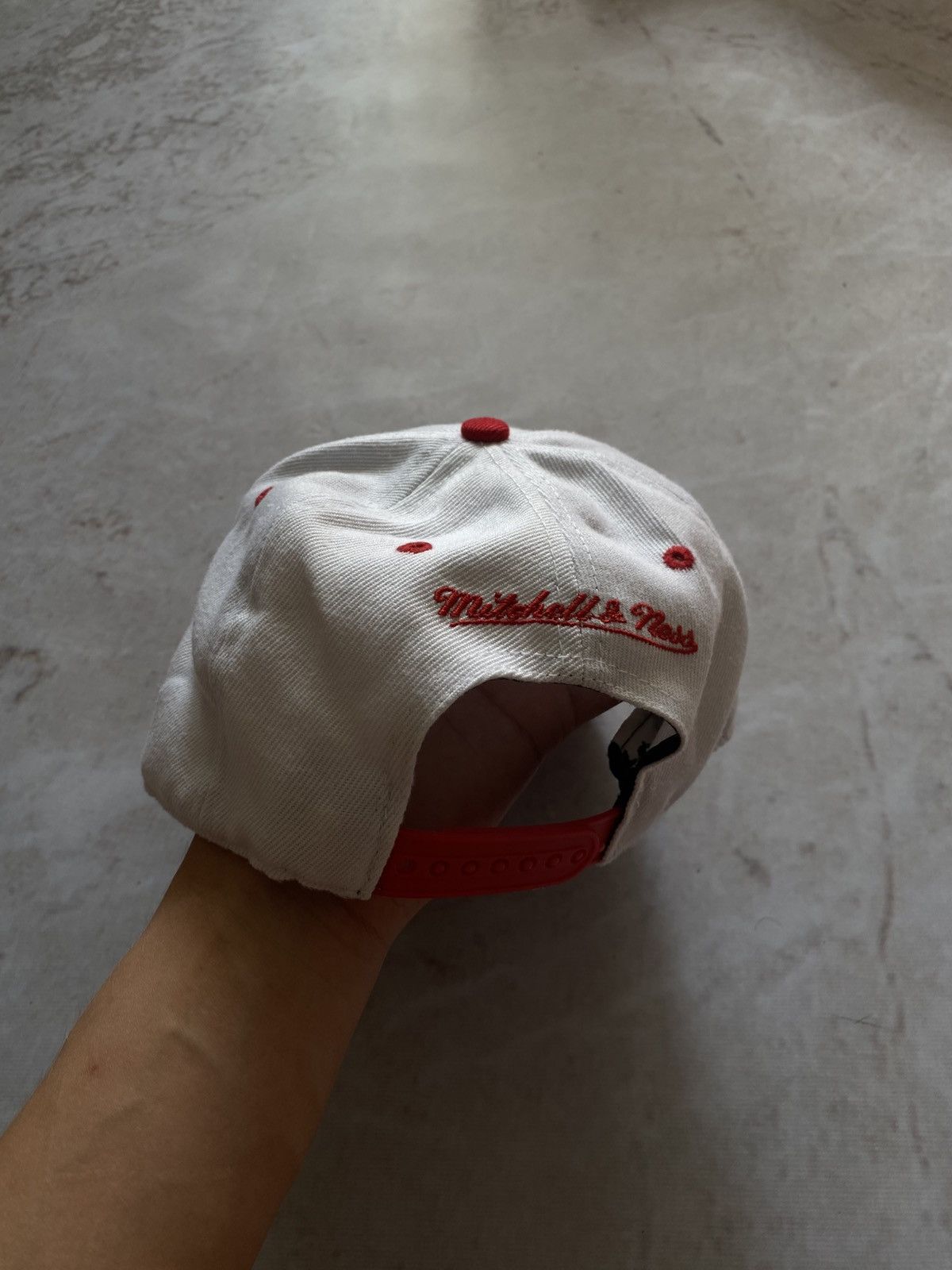 Mitchell & Ness × NBA Vintage Chicago Bulls Cap Mitchell & Ness NBA Hat Y2k RARE Size ONE SIZE - 3 Thumbnail
