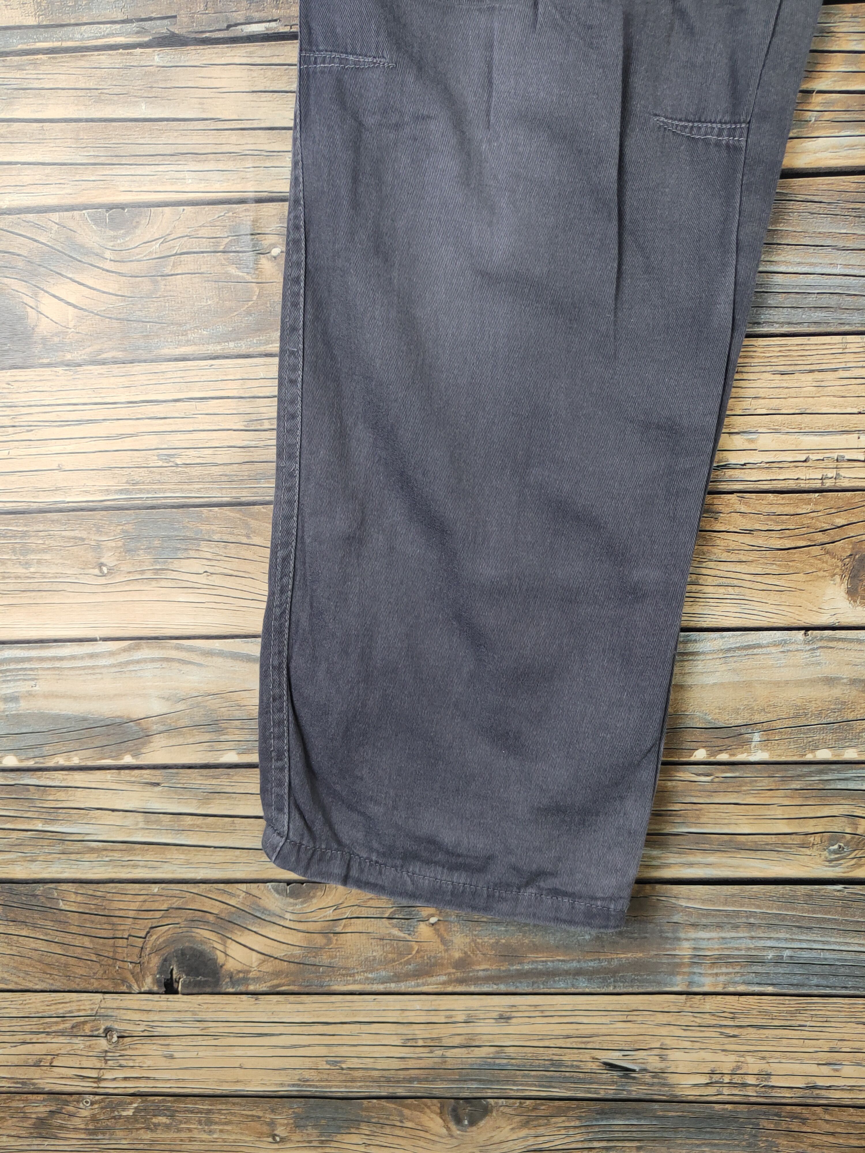 Japanese Brand DL TD Mania Dark Gray Multipocket Cargo Pants #2336 Size US 26 / EU 42 - 5 Thumbnail