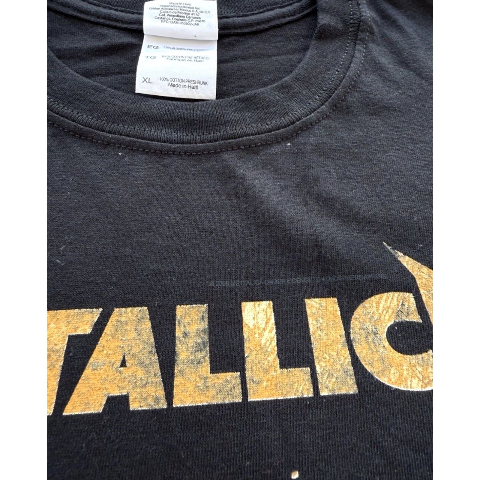 Vintage METALLICA DEATH MAGNETIC 2009 BAND TEES ROCK SHIRT T-SHIRT BLACK COTON SIZE XL Size US XL / EU 56 / 4 - 4 Thumbnail