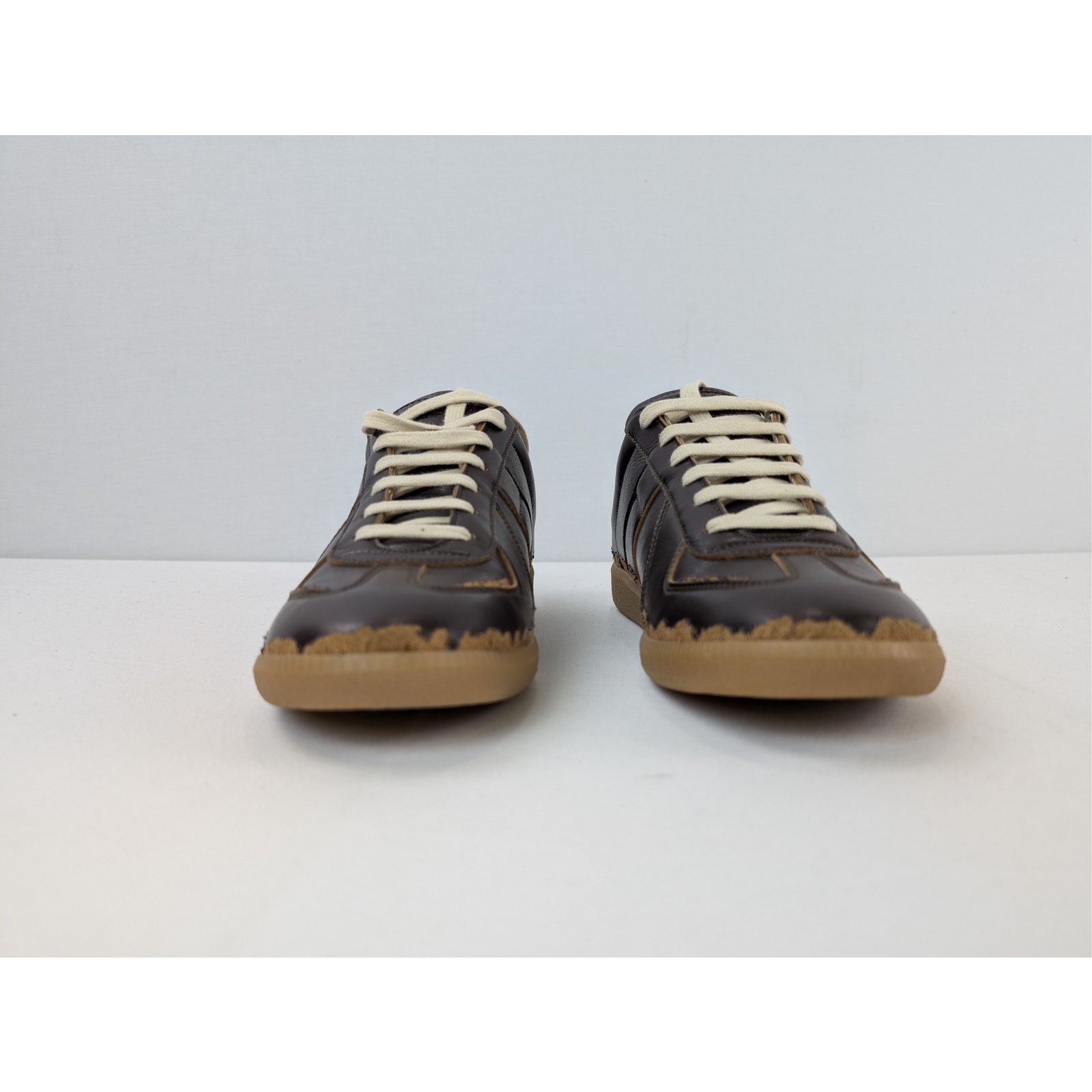 Maison Margiela o1rshd1 Replica sneakers with a distressed peel-off effect Size US 9 / EU 42 - 9 Thumbnail
