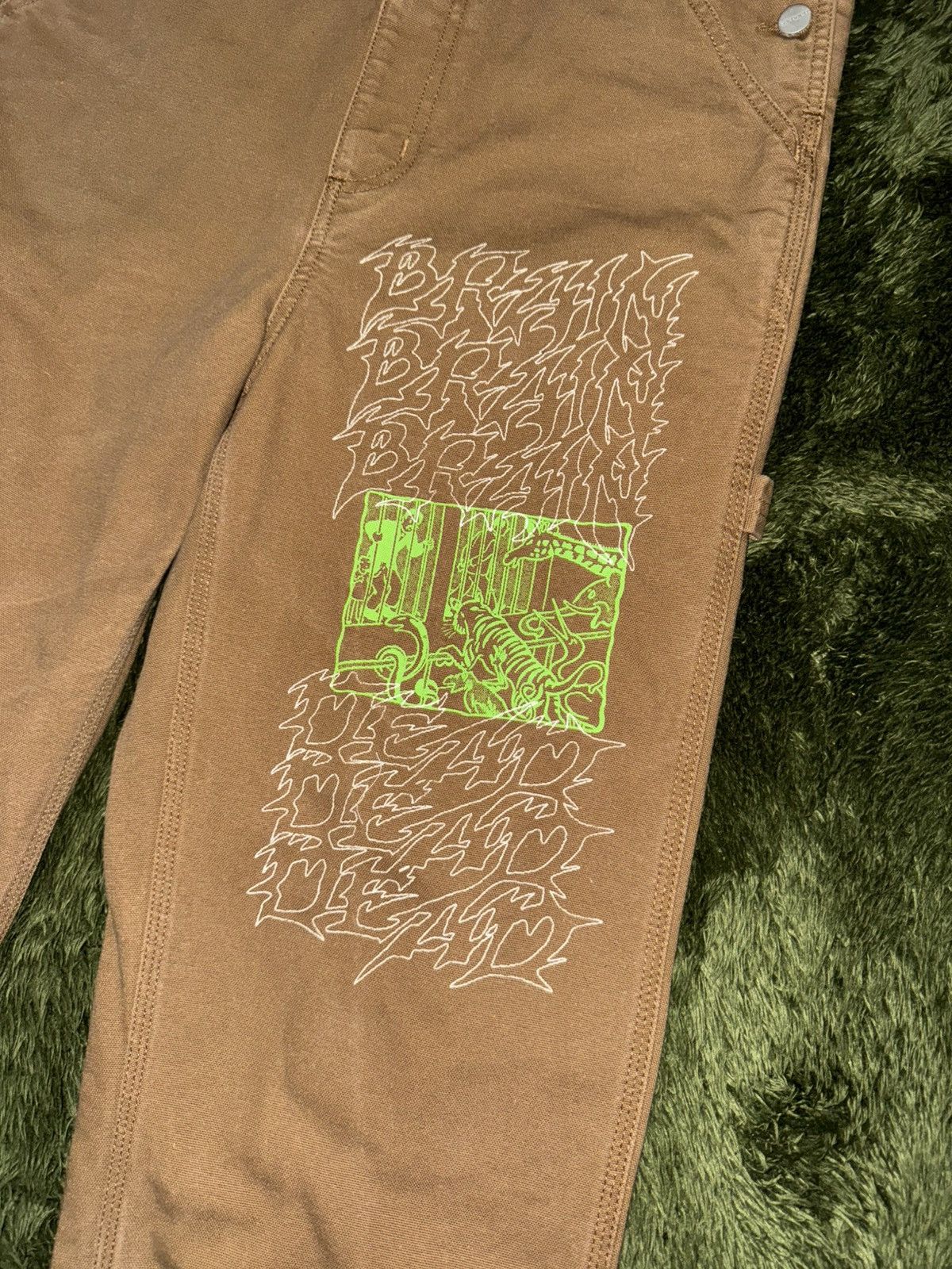 Brain Dead × Carhartt Wip [M] Brain Dead x Carhartt WIP Duck Canvas Overalls Size US 32 / EU 48 - 7 Thumbnail