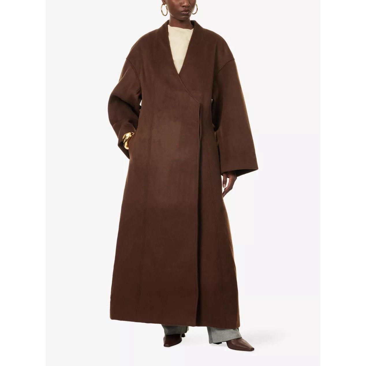 Entire Studios Entire Studios Rondo Coat Dark Brown Size L / US 10 / IT 46 - 1 Thumbnail