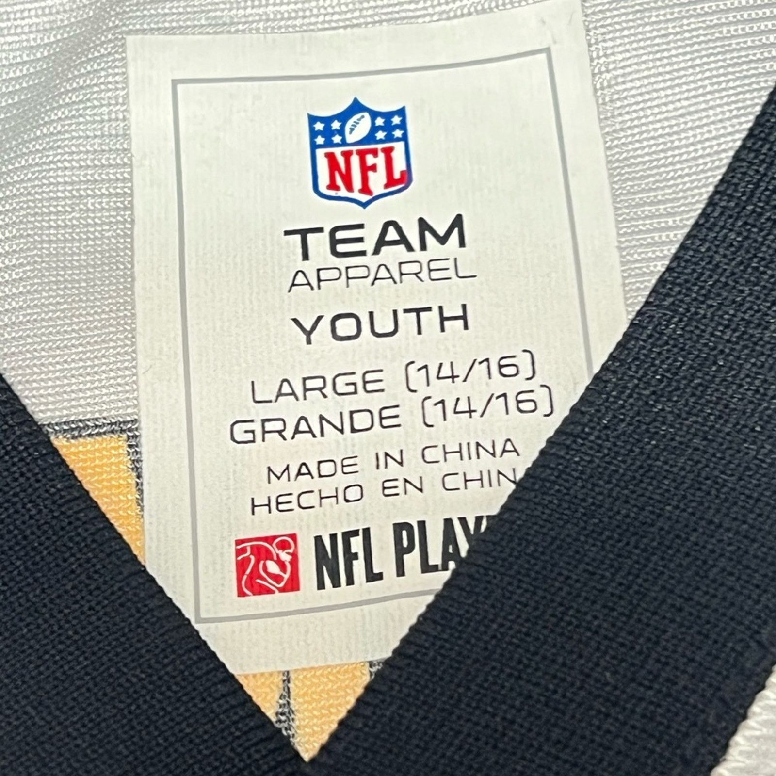 NFL Reebok Pittsburgh Steelers Troy Polamalu #43 Jersey Youth L Size US L / EU 52-54 / 3 - 5 Thumbnail