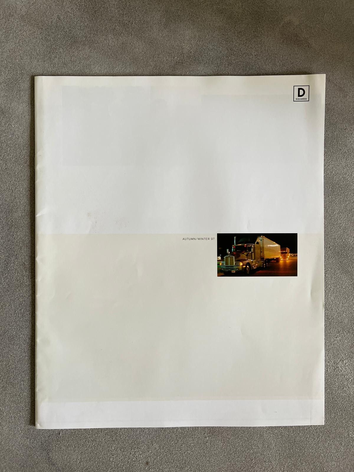 Dsquared2 Dsquared Catalog Autum/ Winter 1997 Size ONE SIZE - 1 Thumbnail