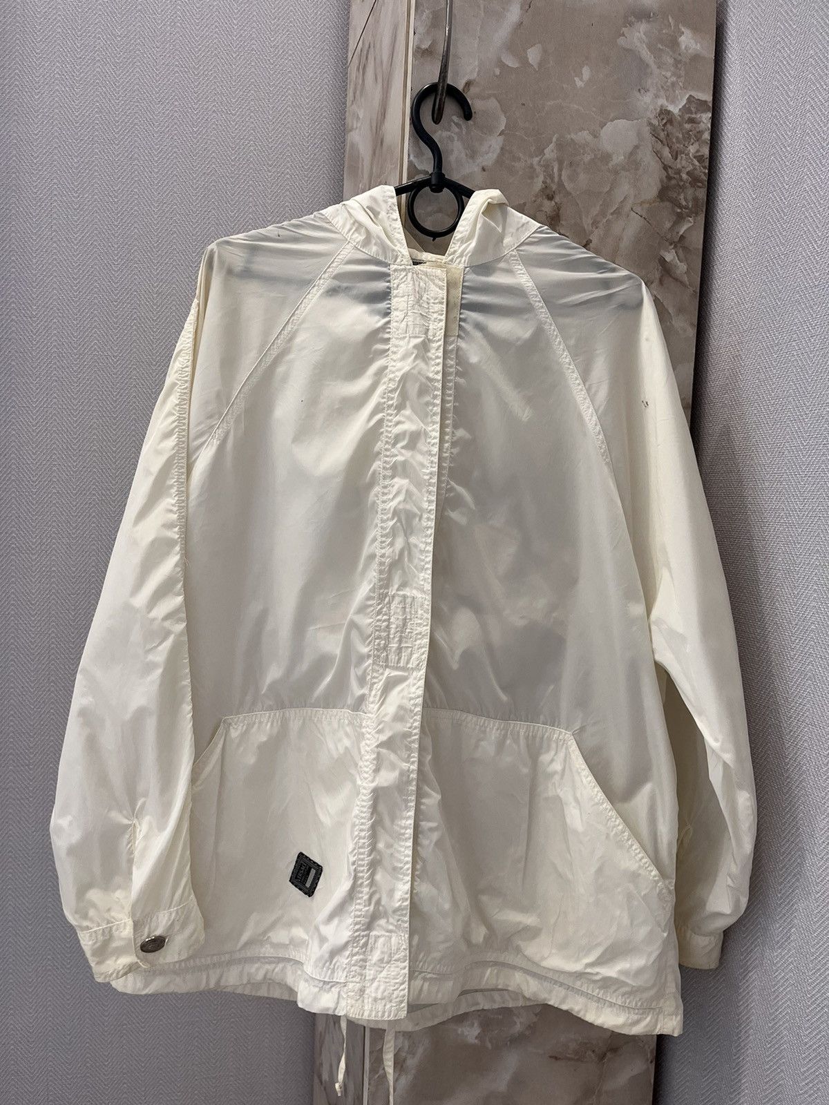 Versace Jeans Couture × Vintage Vintage Versace jeans couture windbreaker raincoat jacket Size US L / EU 52-54 / 3 - 3 Thumbnail