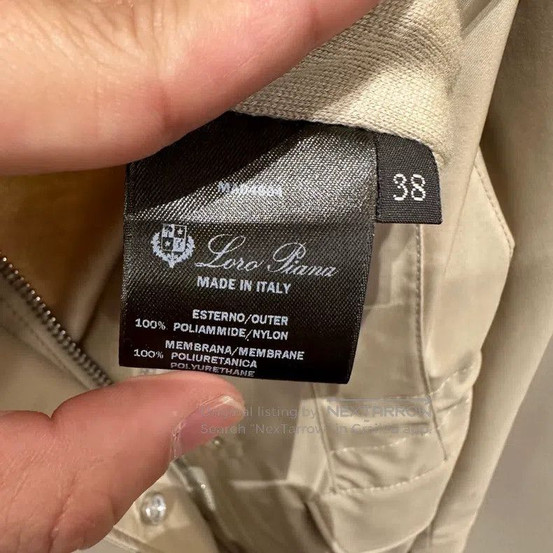 Loro Piana Loro Piana Traveller Four Pocket Windbreaker Jacket Size XS / US 0-2 / IT 36-38 - 4 Thumbnail