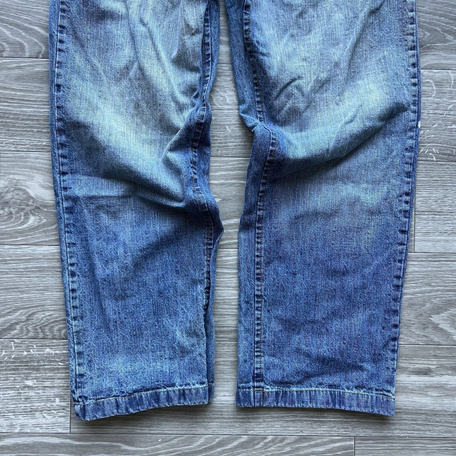 Mecca Vintage Y2k Mecca Jeans Mens Baggy HipHop Wide Leg Grunge Size US 35 - 6 Thumbnail
