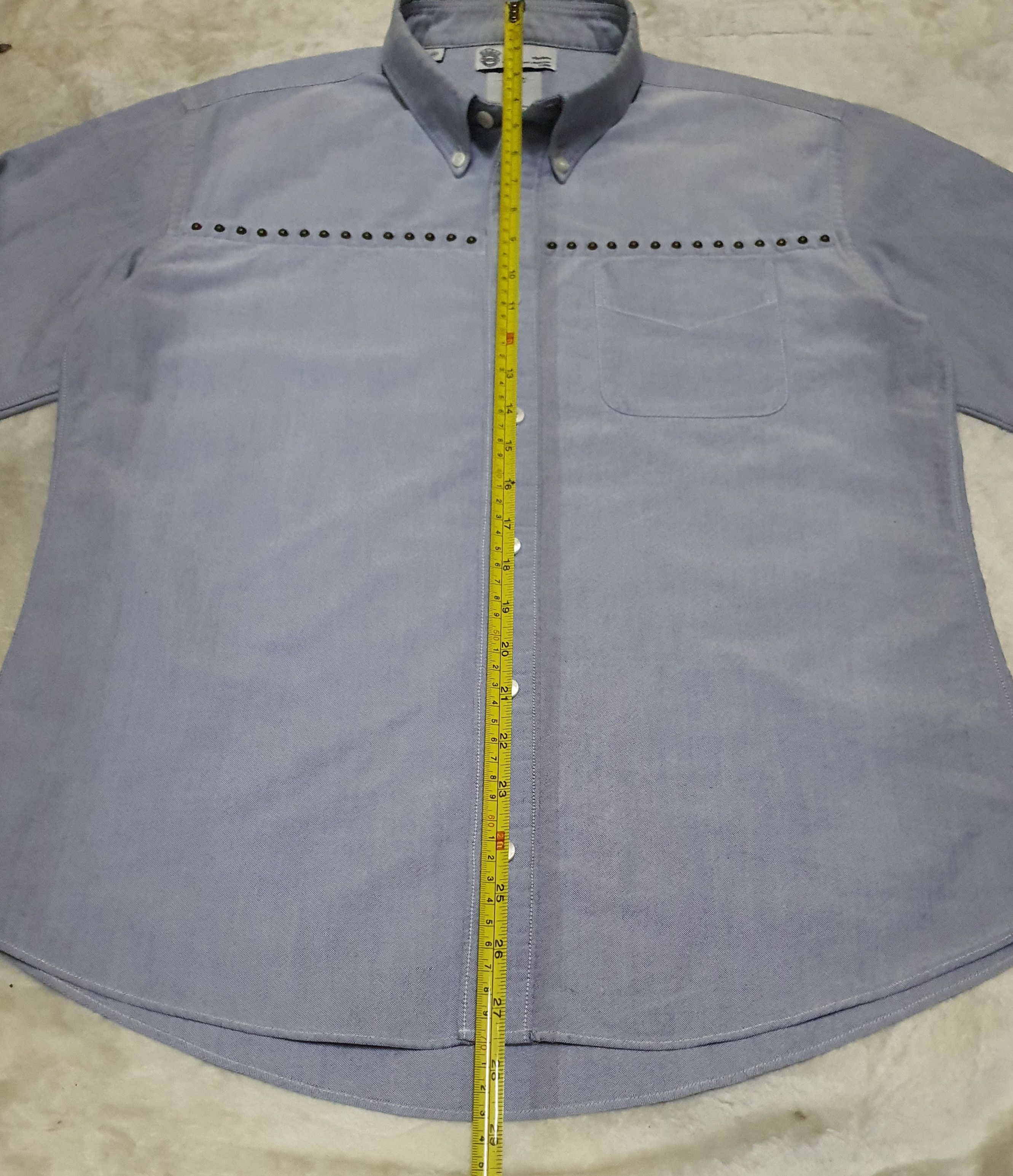 Visvim VISVIM Studded Front Western Oxford Shirt – Size M Size US M / EU 48-50 / 2 - 20 Thumbnail