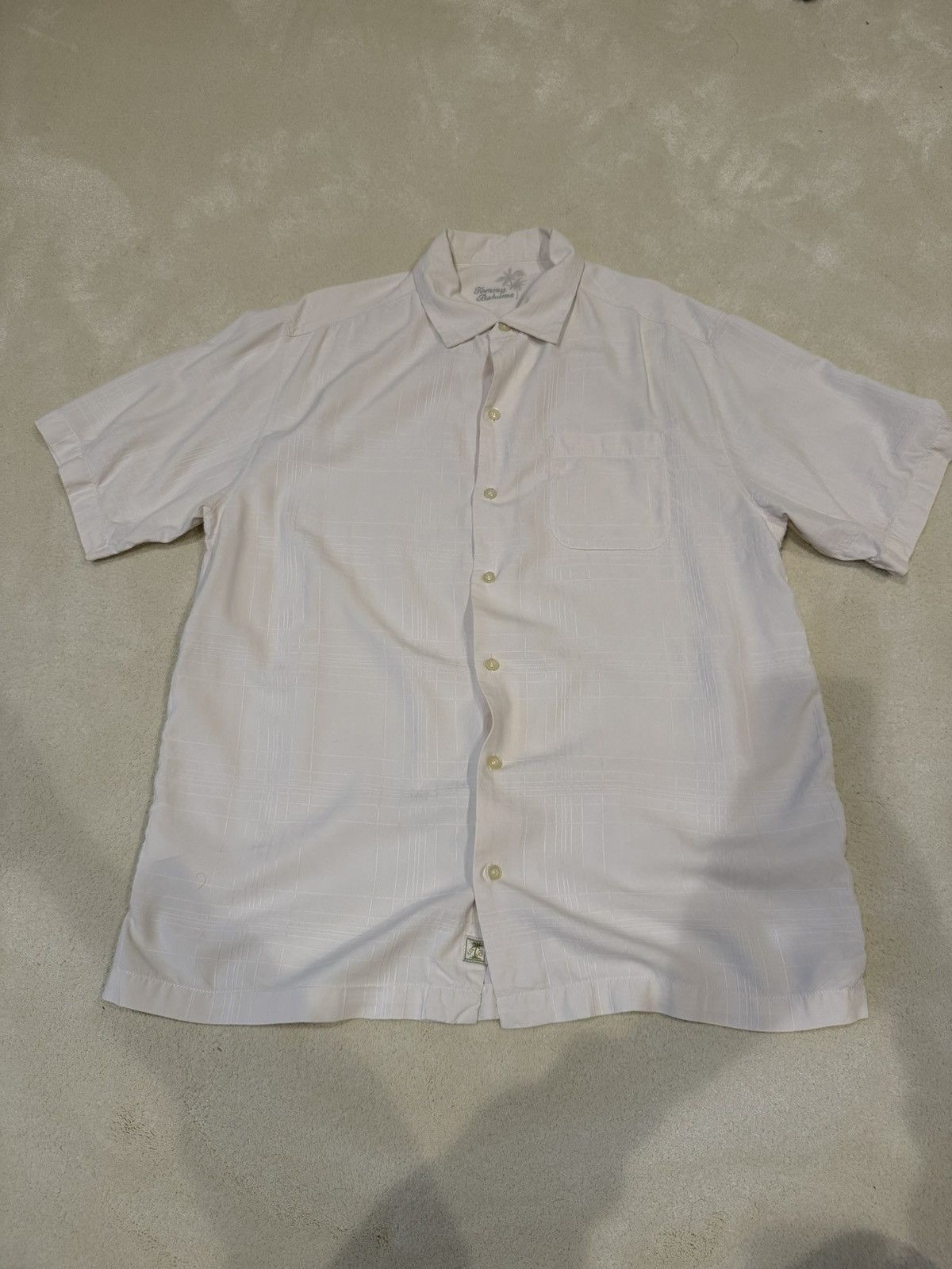 Tommy Bahama Tommy Bahama Silk Short Sleeve Button Up Size US L / EU 52-54 / 3 - 1 Thumbnail