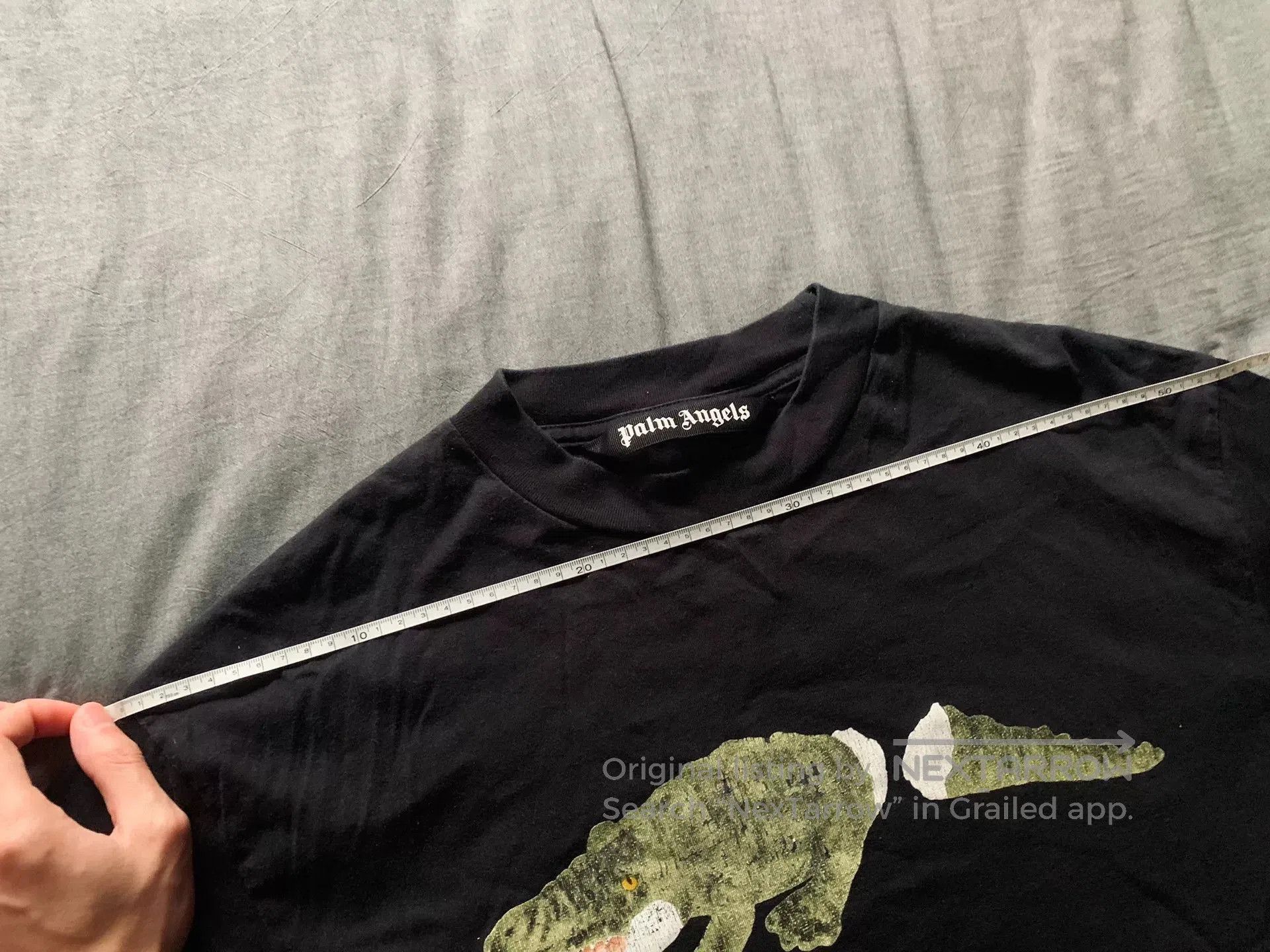 Palm Angels Palm Angels Crocodile Print Short Sleeve. Size US M / EU 48-50 / 2 - 5 Thumbnail