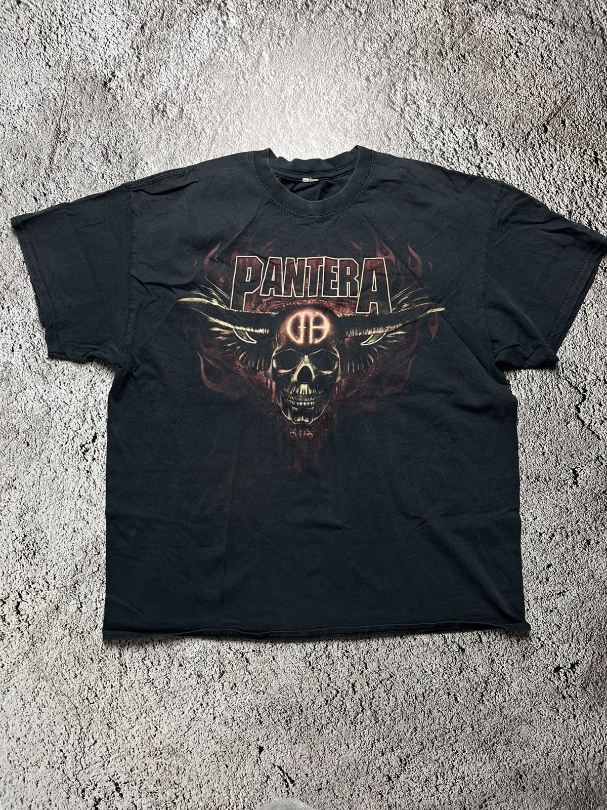 Band Tees Pantera big logo skull vintage tee Size US L / EU 52-54 / 3 - 1 Thumbnail