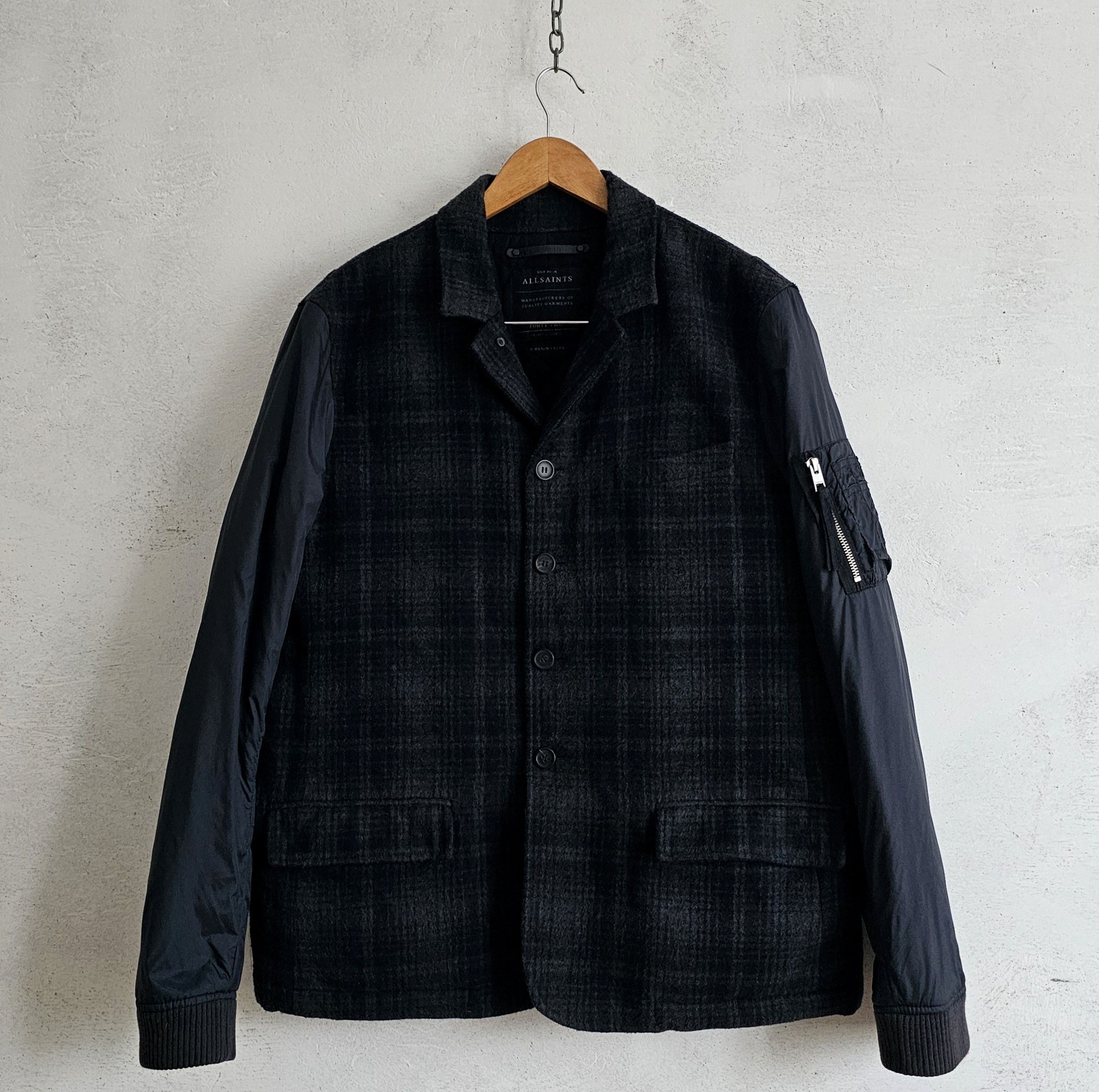 Alexander McQueen AllSaints wool bomber Size US L / EU 52-54 / 3 - 1 Thumbnail