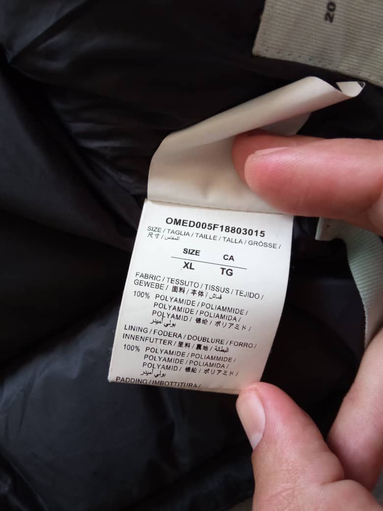 Off-White Off White Downjacket Size US L / EU 52-54 / 3 - 12 Thumbnail