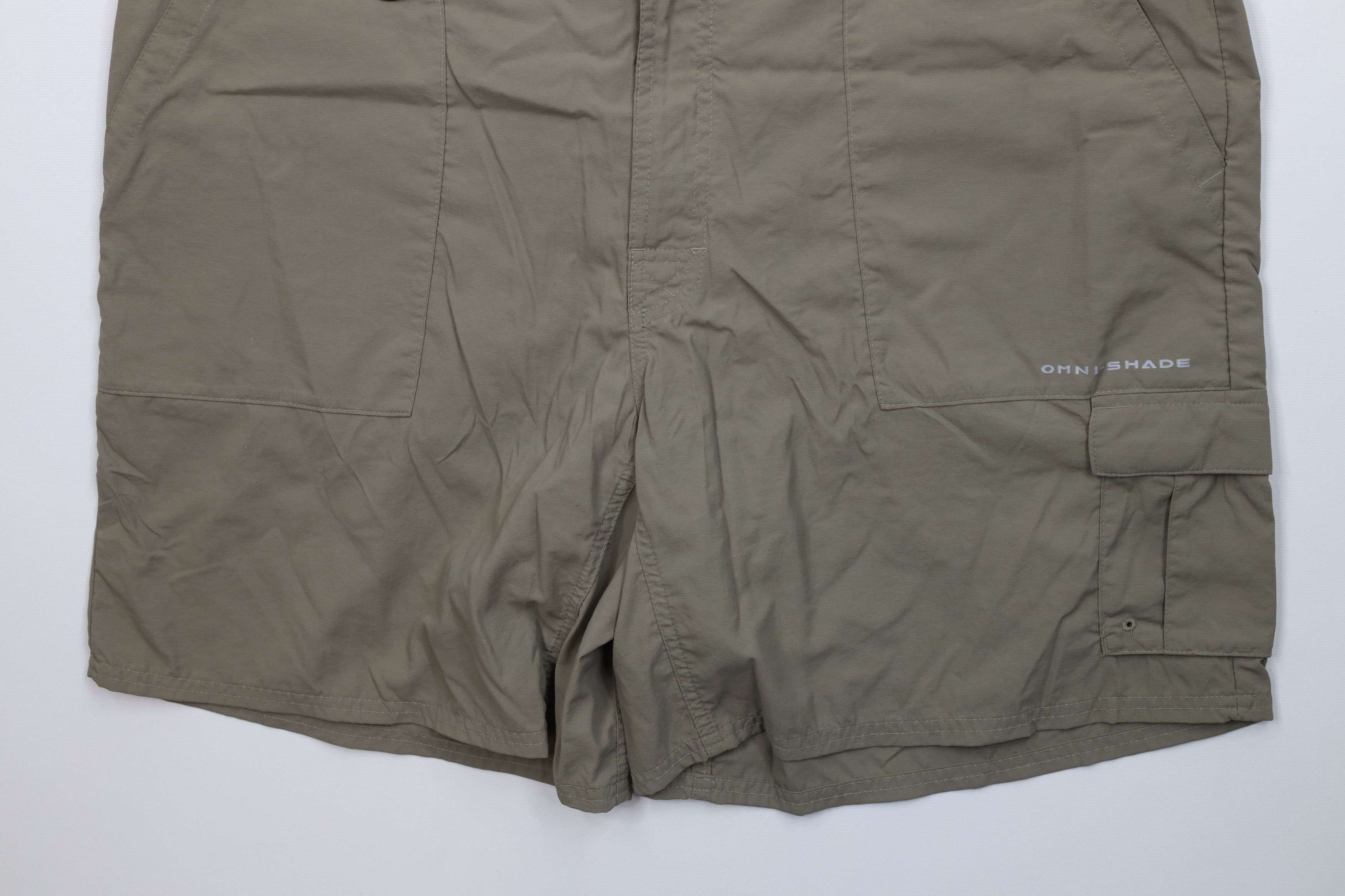 Columbia Vintage Y2K Columbia PFG Blood N Guts Fishing Shorts Beige Size US 40 / EU 56 - 4 Thumbnail