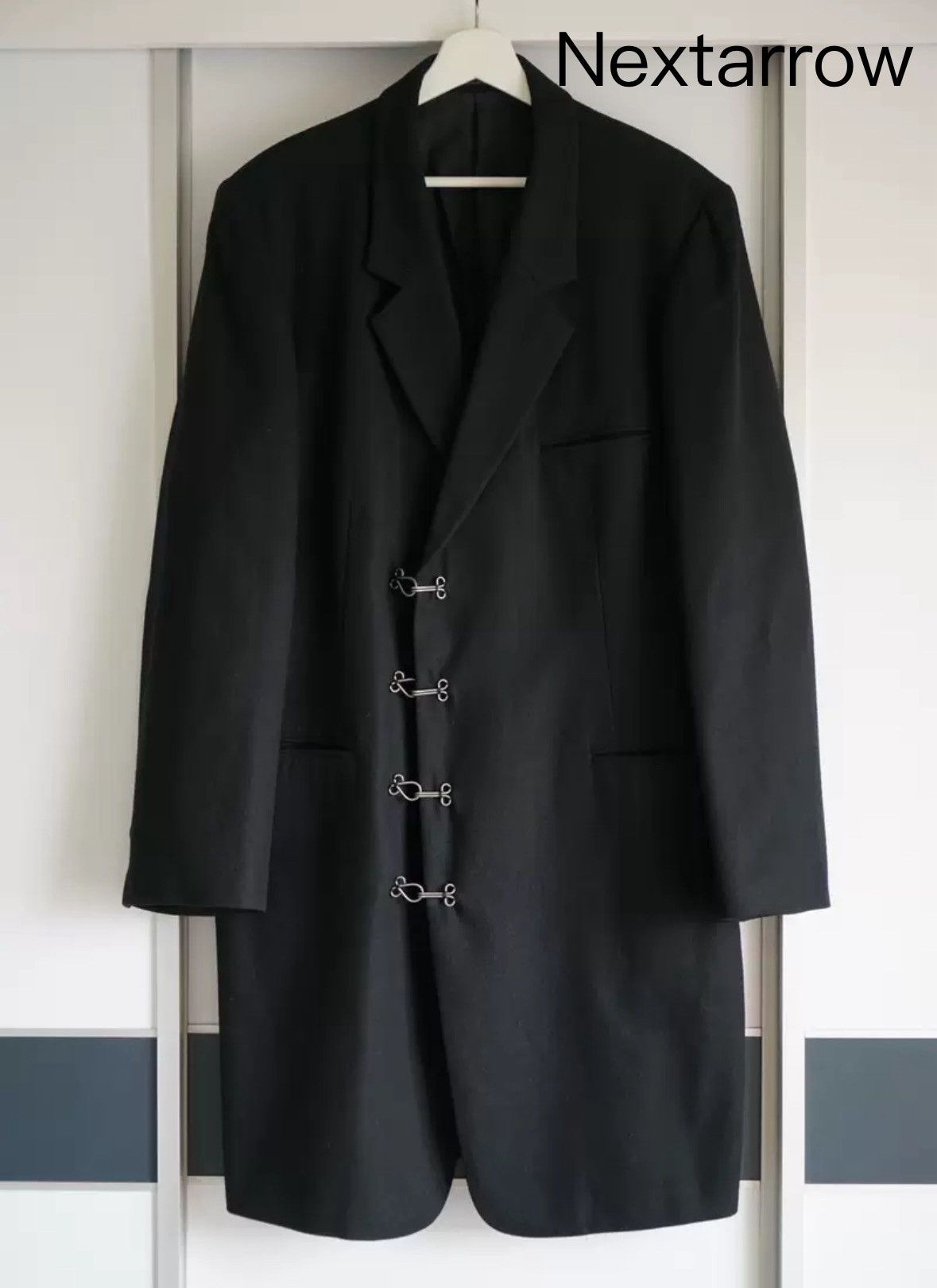 Yohji Yamamoto Yohji Yamamoto 99aw musician's four hook up coat Size US M / EU 48-50 / 2 - 1 Thumbnail