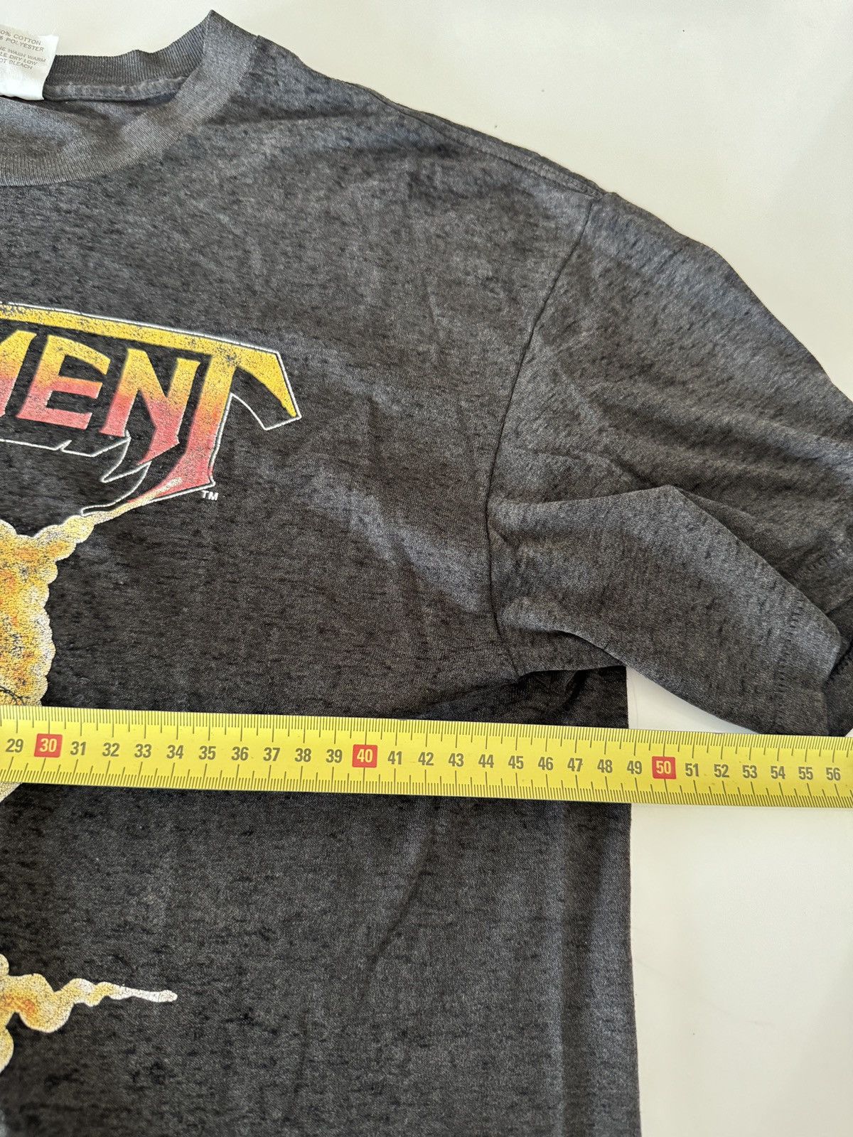 Band Tees *RARE* 1988 80s VINTAGE THRASHED TESTAMENT TRIAL BY FIRE Size US XL / EU 56 / 4 - 11 Thumbnail