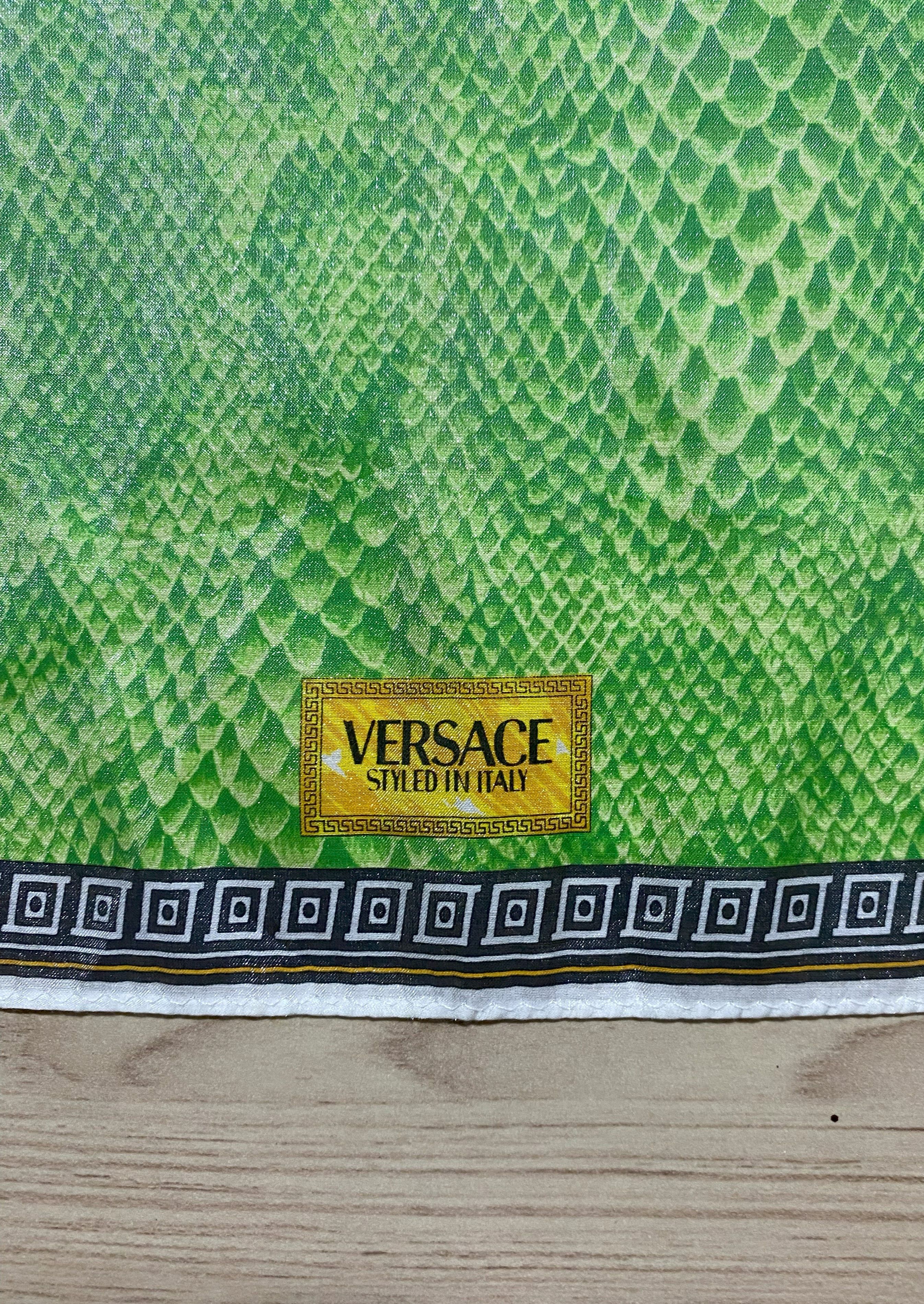Versace Vintage Gianni Versace Handkerchief Scarf Size ONE SIZE - 2 Thumbnail