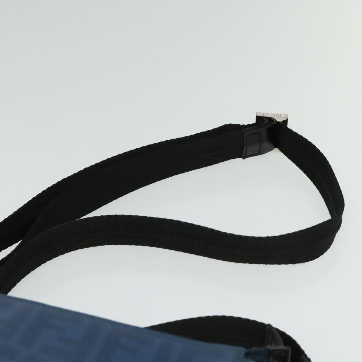 Fendi FENDI Zucca Canvas Shoulder Bag Pvc Blue Silver Size ONE SIZE - 8 Thumbnail