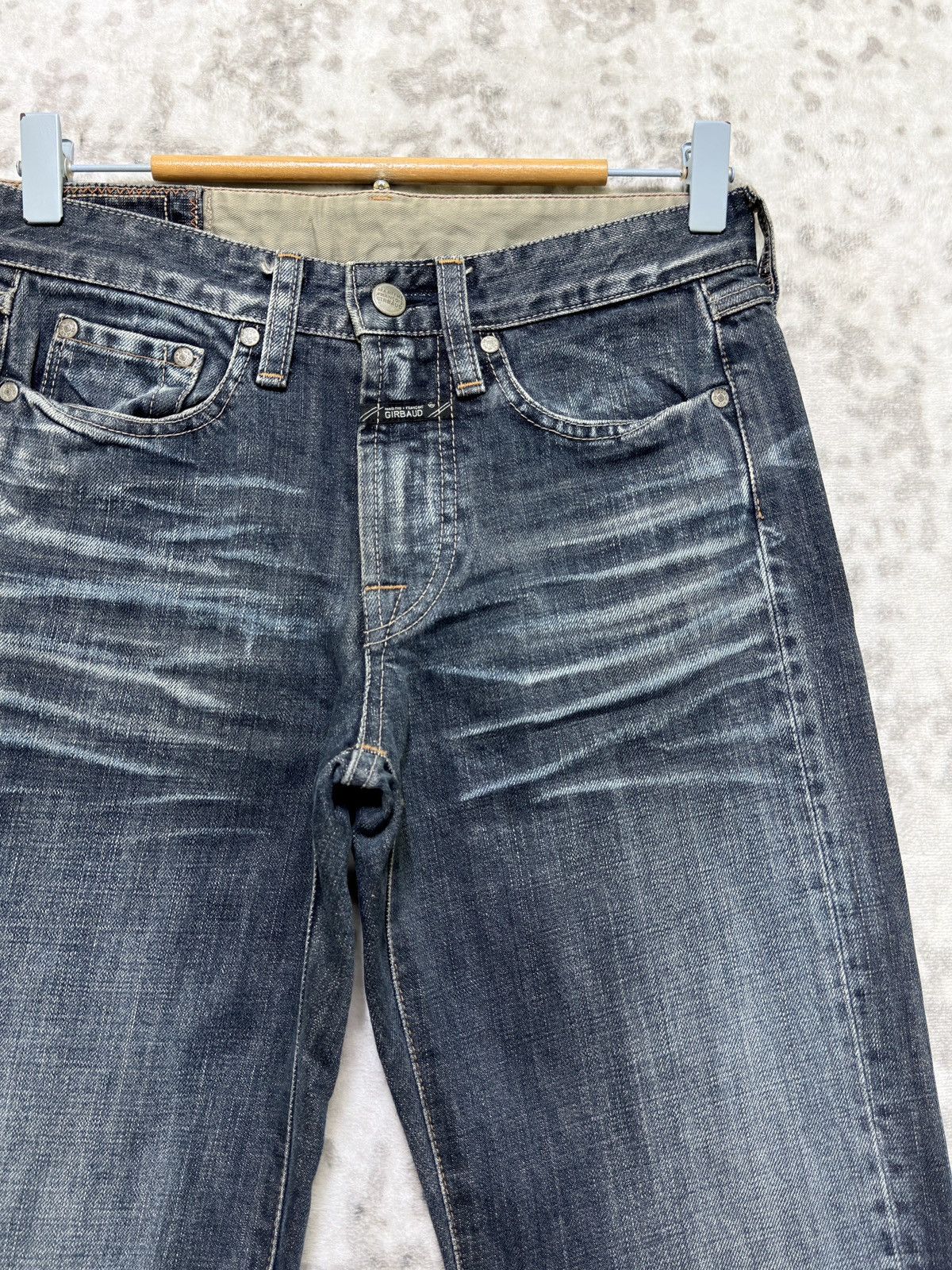 Marithe + Francois Girbaud Vintage Marithé François Girbaud Whiskered Denim Jeans Size US 26 / EU 42 - 5 Thumbnail