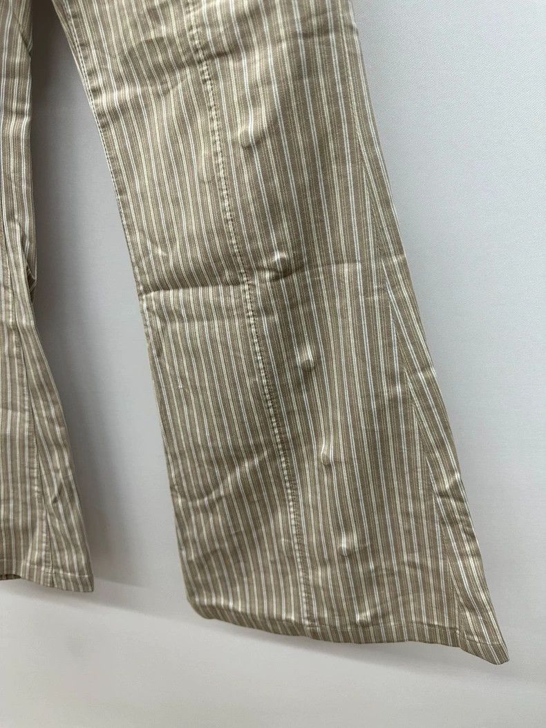 Tornado Mart Tornado mart size s Striped button bell bottoms pants 2504 Size US 28 / EU 44 - 4 Thumbnail