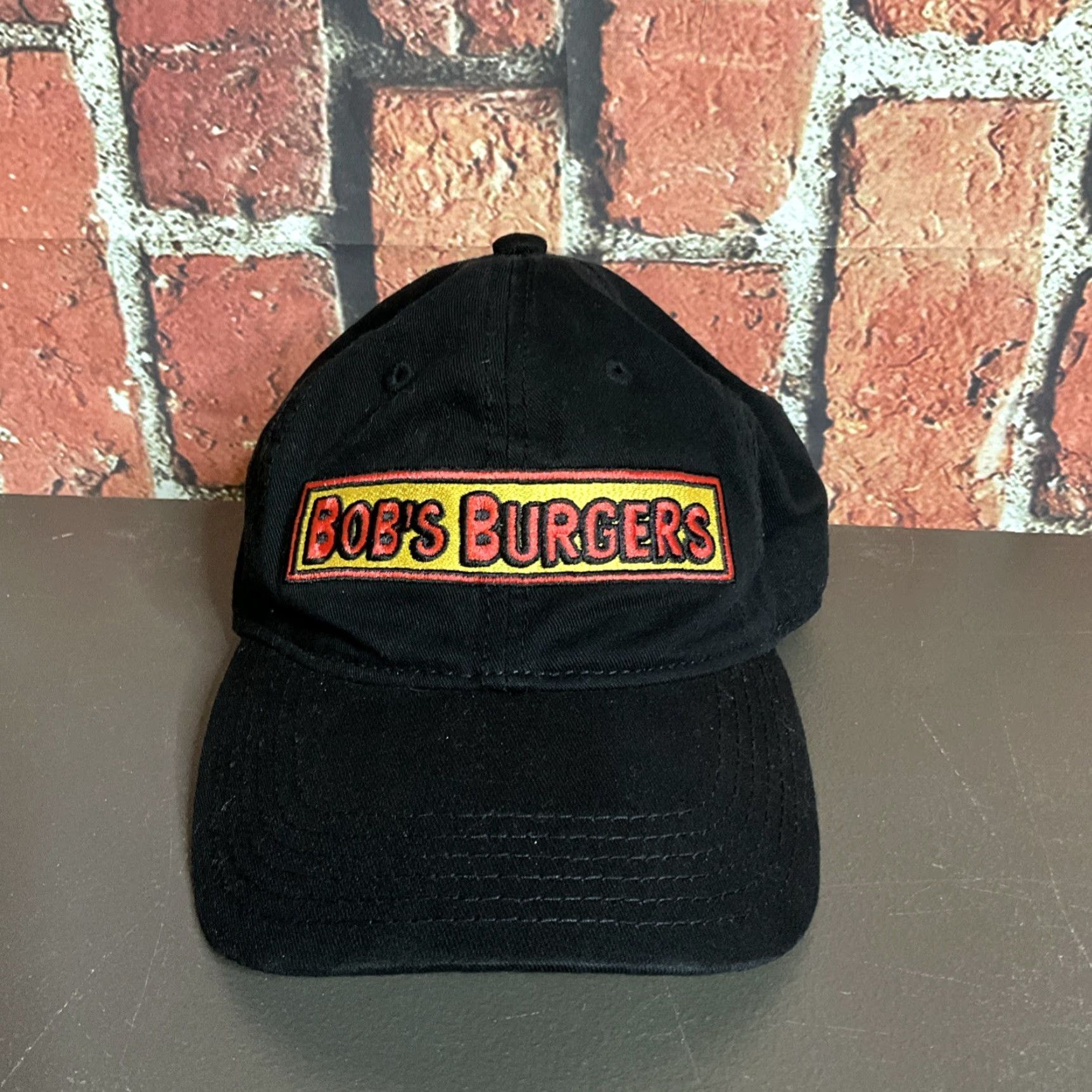 Vintage Bobs Burgers TV Hat Baseball Cap Adult One Size Black Mens Size ONE SIZE - 2 Thumbnail