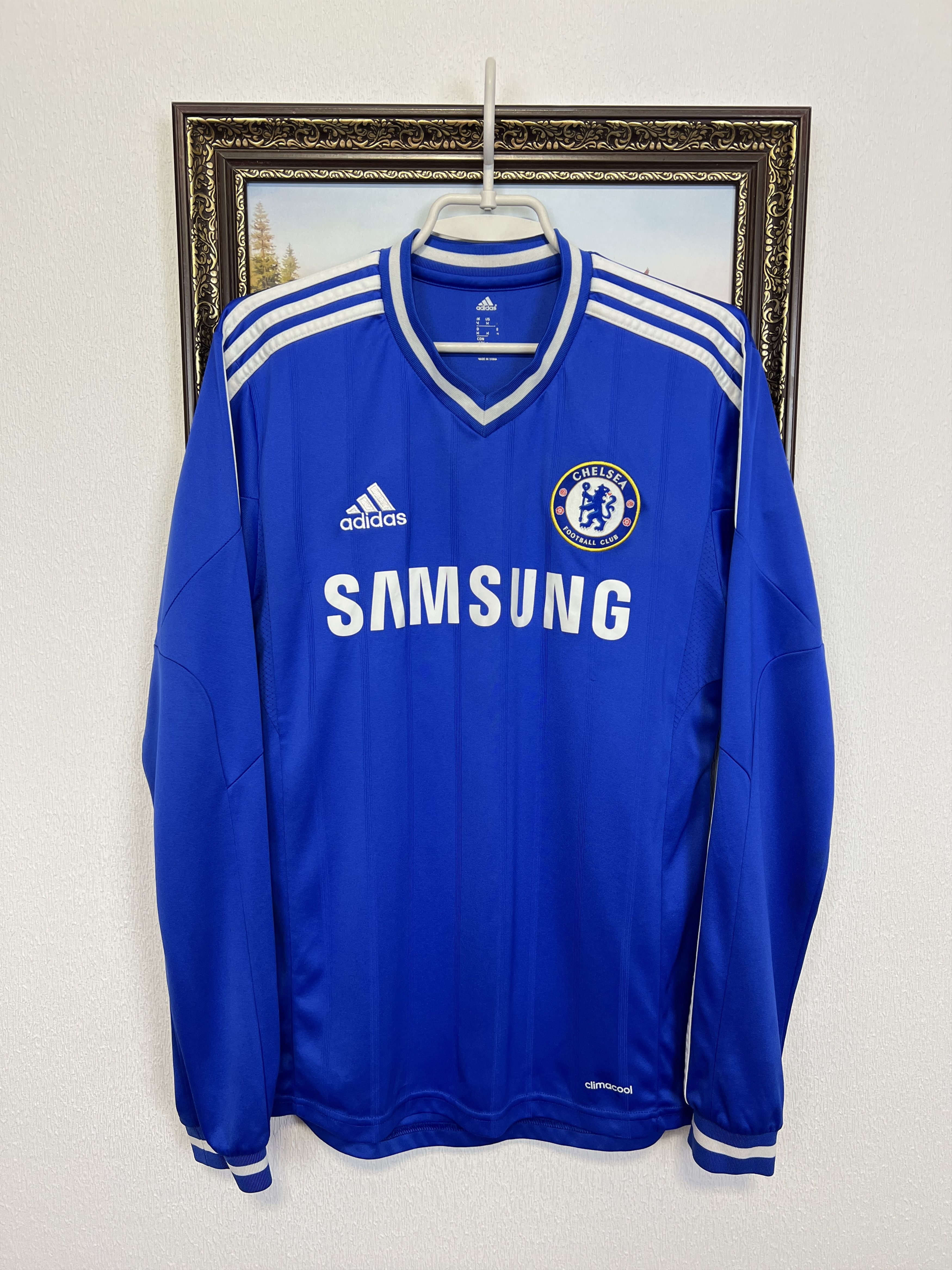 Adidas Chelsea Home football shirt 2013 Soccer Jersey Long Sleeve Size US M / EU 48-50 / 2 - 1 Thumbnail