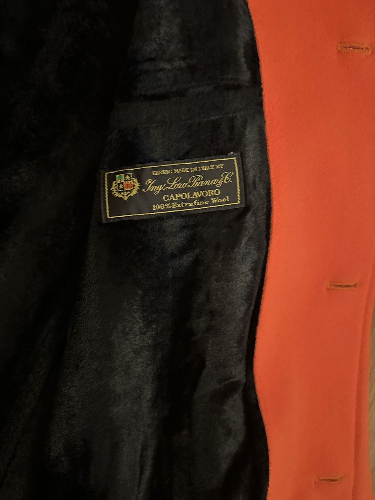 Supreme Supreme wool orange trench coat Size US M / EU 48-50 / 2 - 4 Thumbnail