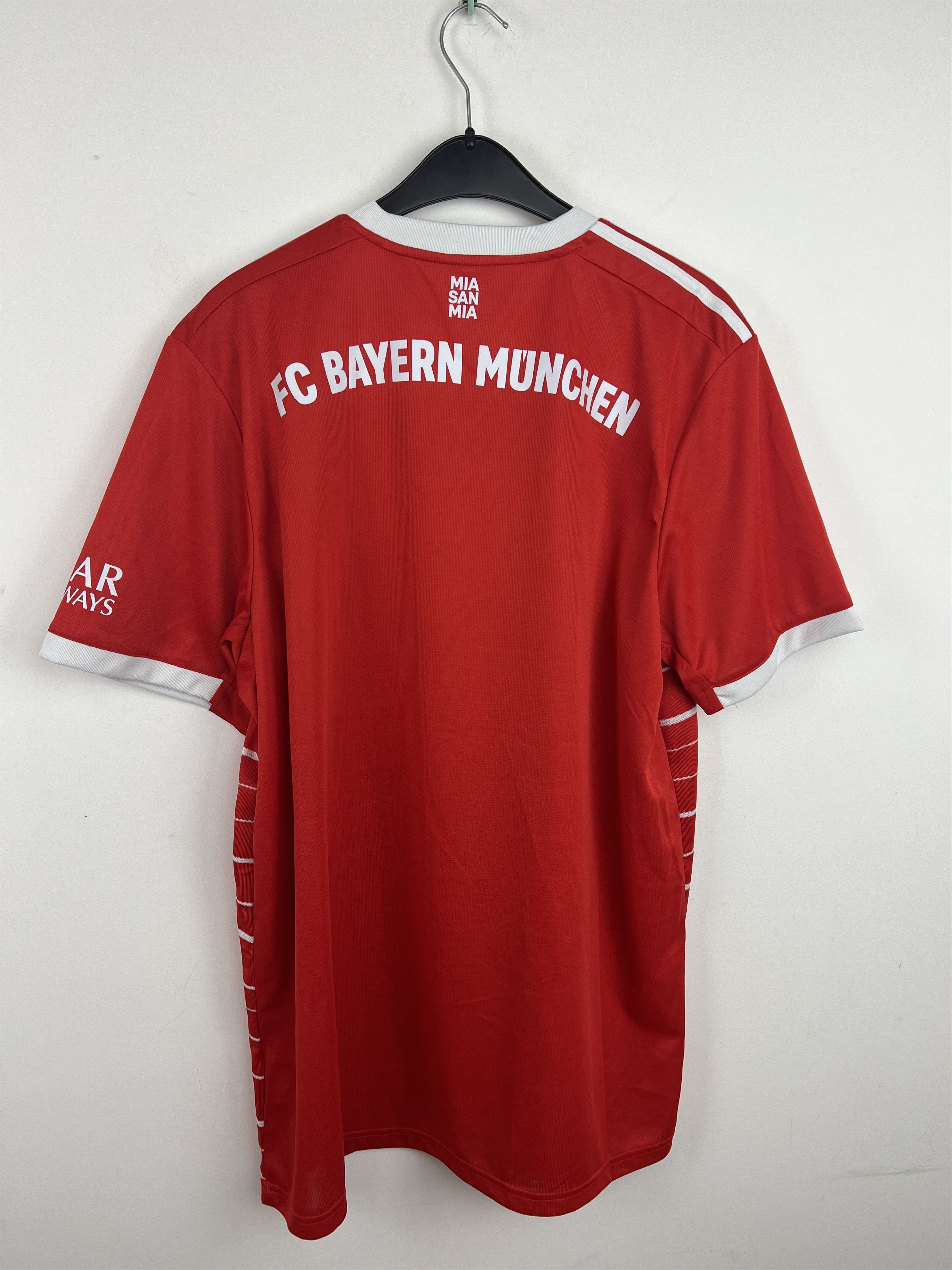 Adidas 2022-2023 FC BAYERN MUNCHEN HOME FOOTBALL Kit SHIRT JERSEY Size US XL / EU 56 / 4 - 12 Thumbnail