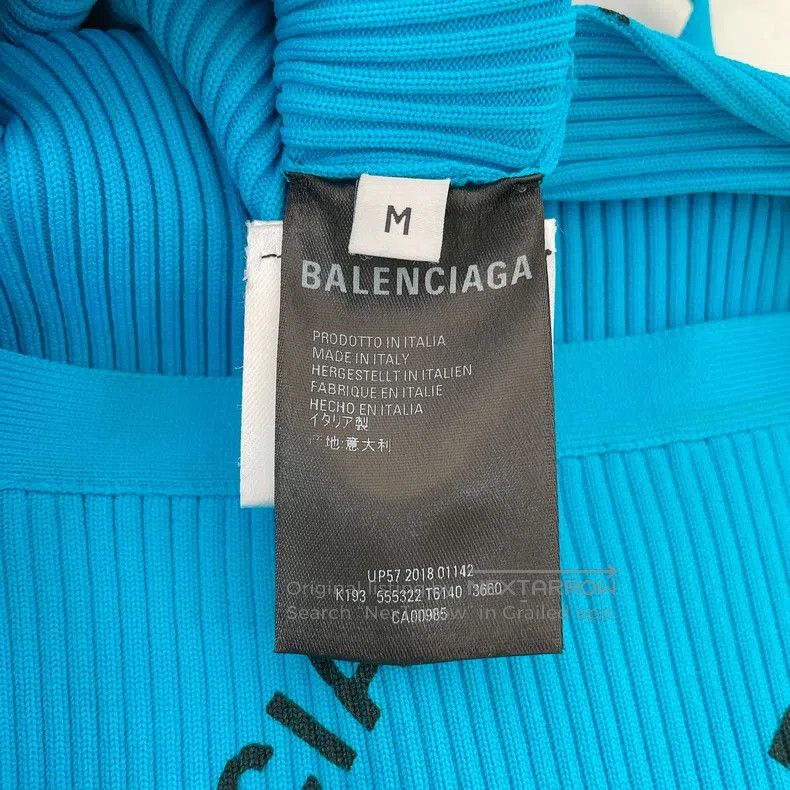 Balenciaga Balenciaga Tartan Knit Dress Size M / US 6-8 / IT 42-44 - 7 Thumbnail