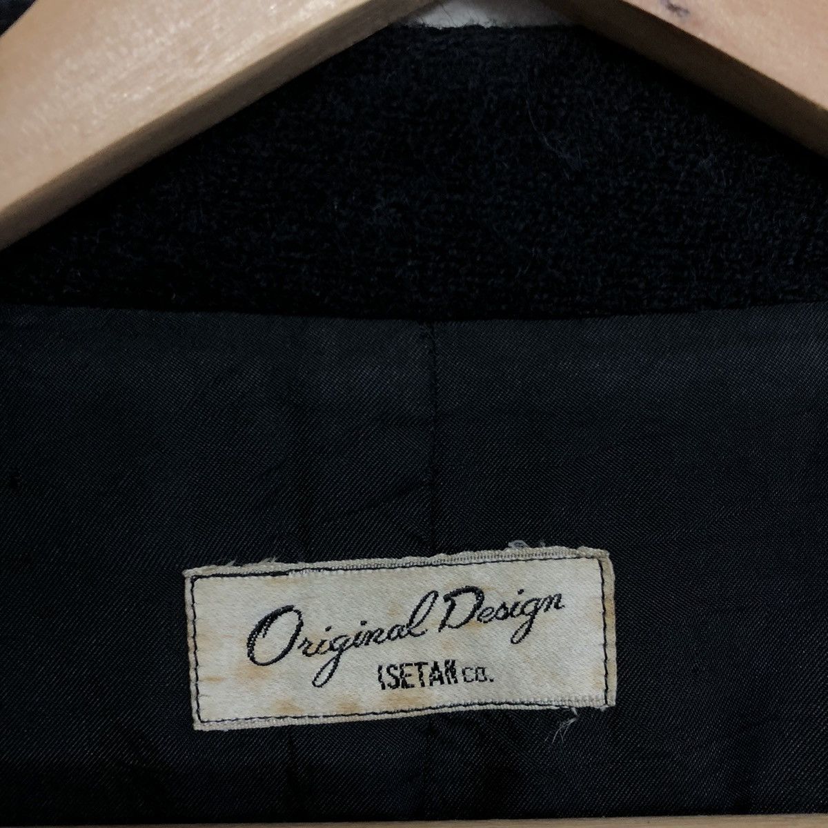 Japanese Brand × Vintage Vintage ISETAN.CO Original Design Wool Winter Coat Jacket Size US M / EU 48-50 / 2 - 14 Thumbnail