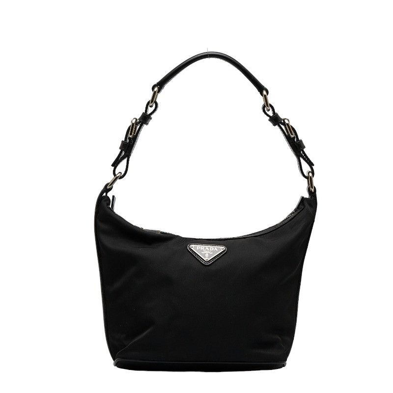Prada Mini One Shoulder Bag Black Nylon