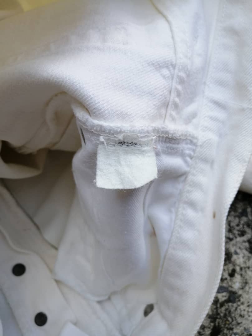 Levi's × Levi's Vintage Clothing × Vintage Levi's Strauss 532 Fly Button White Pants Size US 29 - 10 Thumbnail