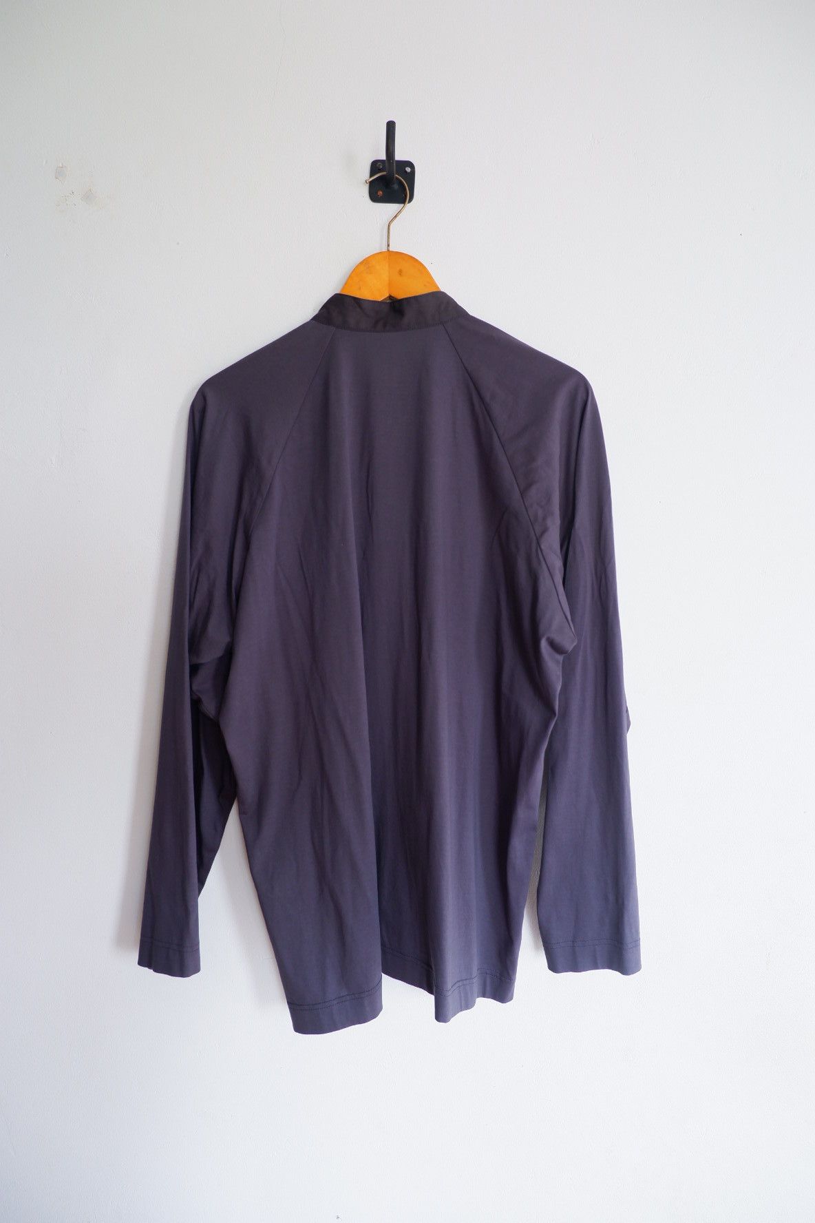 Homme Plisse Issey Miyake Homme Plisse Issey Miyake Mandarin Collar Shirts Size US L / EU 52-54 / 3 - 2 Thumbnail