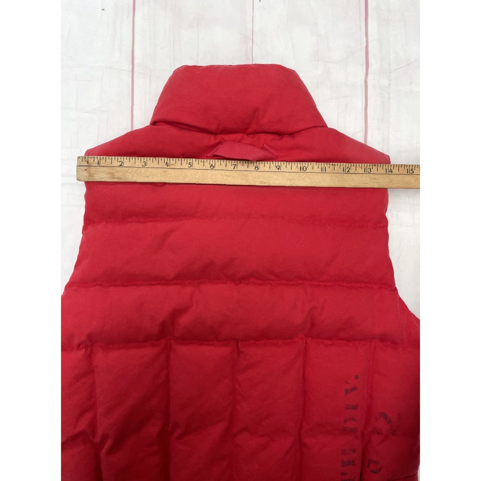 Ralph Lauren VINTAGE Ralph Lauren Quilted Toggle Down Vest Nautical Puffer Sailing Womens M Red Rugby Size M / US 6-8 / IT 42-44 - 8 Thumbnail