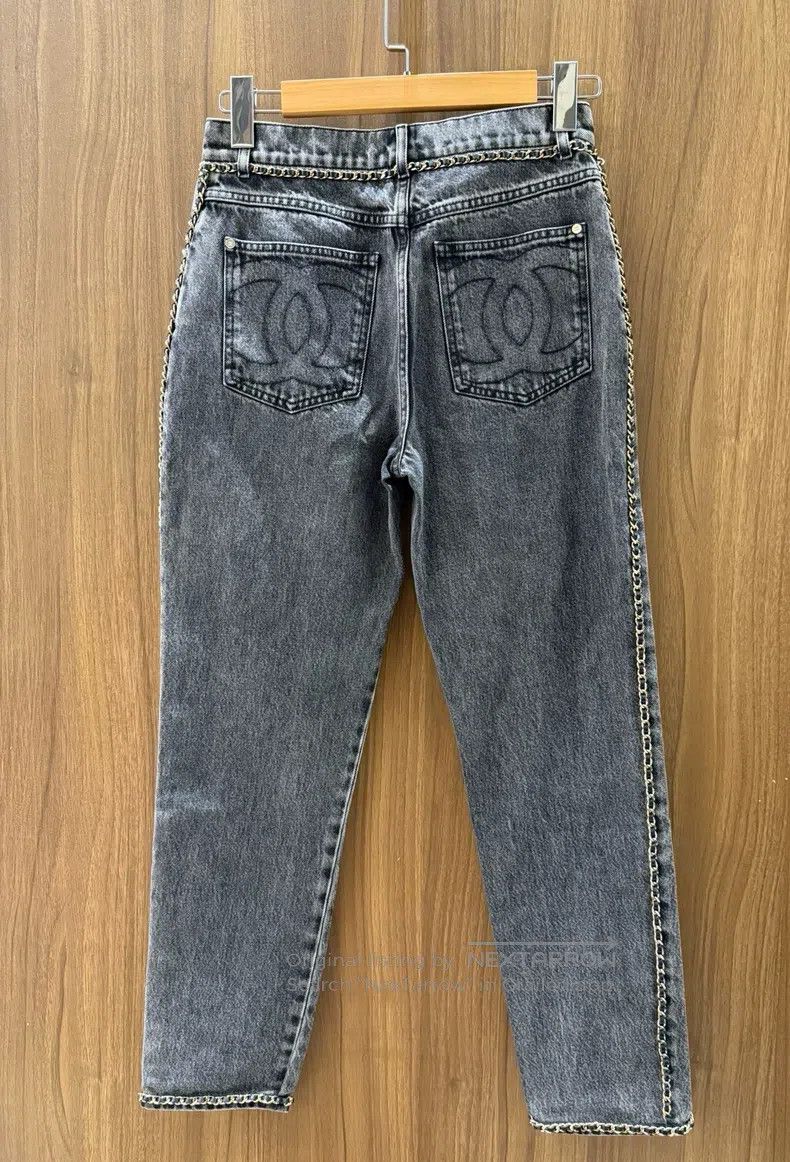 Chanel Chanel Chain jeans Size 42" / US 20 - 1 Thumbnail