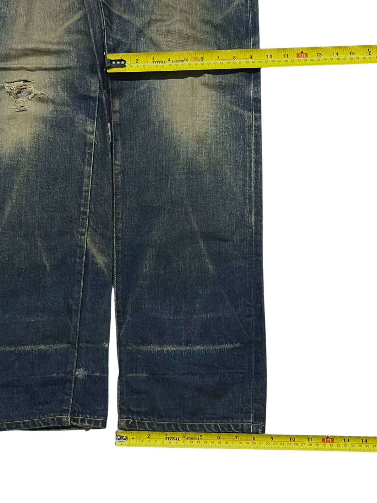 Evisu Vintage Archive EVIS Japanese Selvedge Denim | Early EVISU Size US 29 - 19 Thumbnail