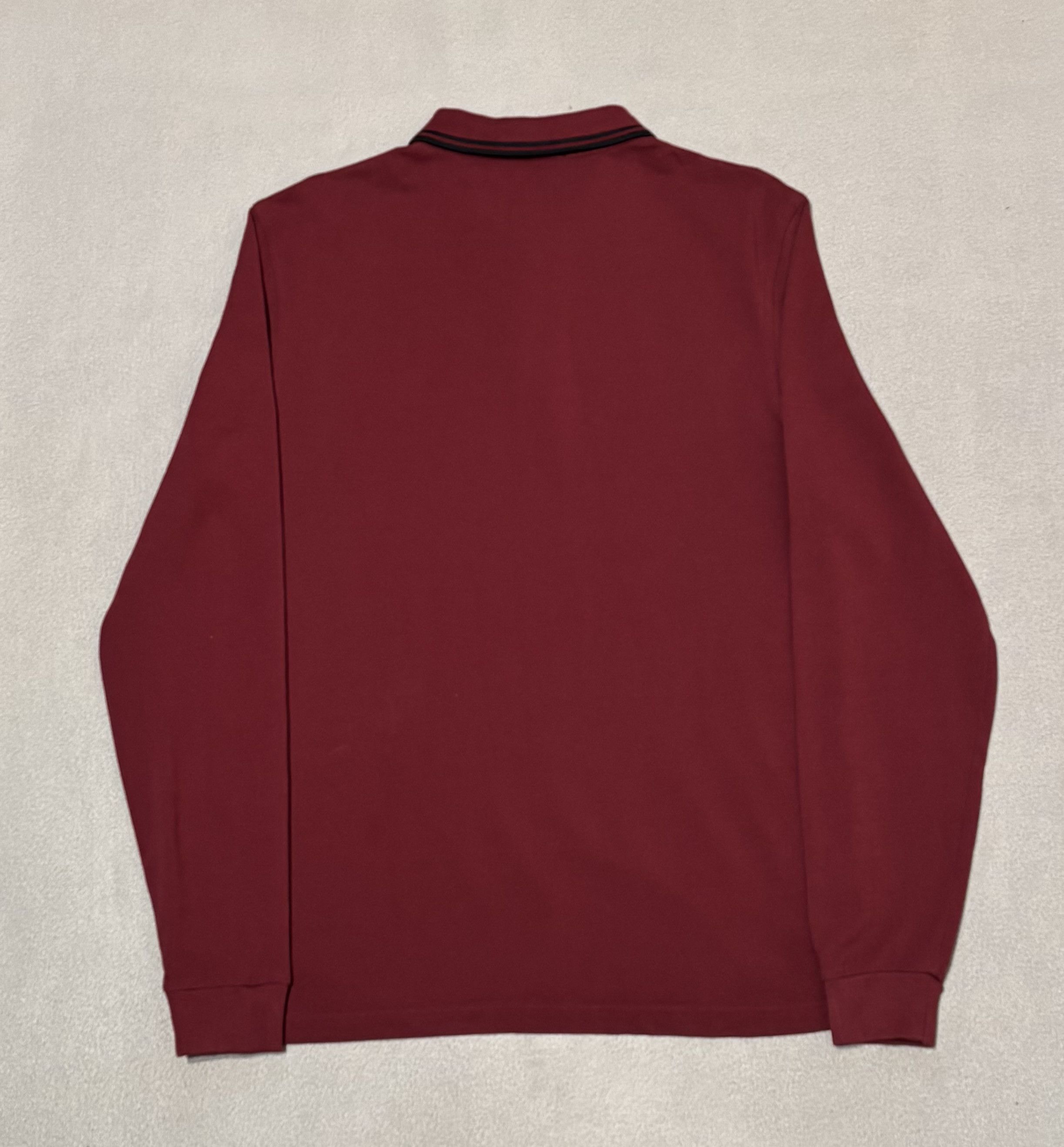 Fred Perry Fred Perry Long Sleeve Polo Shirt Size L Size US L / EU 52-54 / 3 - 8 Thumbnail