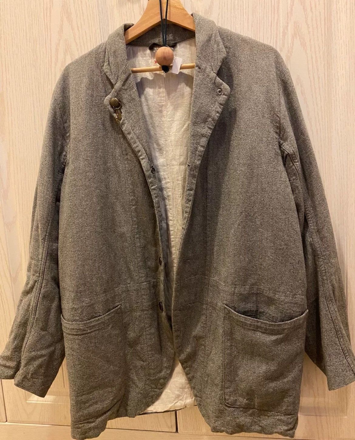 Kapital Kapital Pepper Salt Casual Suit Jacket Top - DMC Size US M / EU 48-50 / 2 - 1 Thumbnail