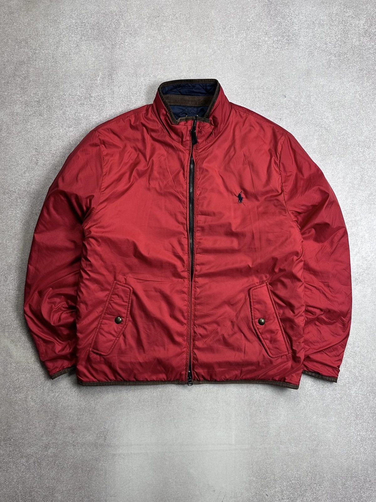 Polo Ralph Lauren Vintage Polo Ralph Lauren Reversible Puffer Jacket L Size US L / EU 52-54 / 3 - 6 Thumbnail