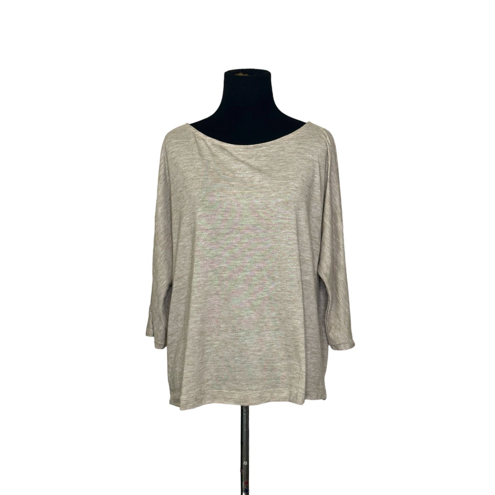 Loft Loft oatmeal 3/4 dolman sleeves top size M Size M / US 6-8 / IT 42-44 - 11 Thumbnail