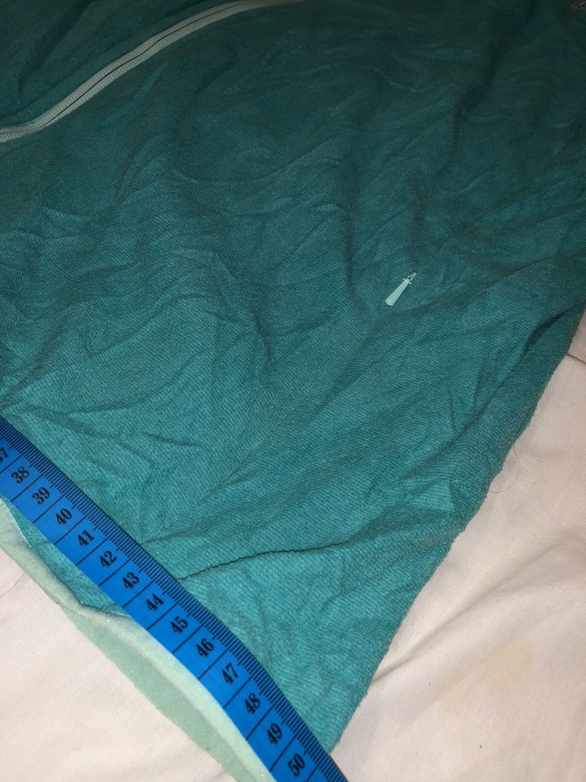 The North Face × Vintage Vintage Teal The North Face Fleece Hooded Jacket Size M / US 6-8 / IT 42-44 - 13 Thumbnail