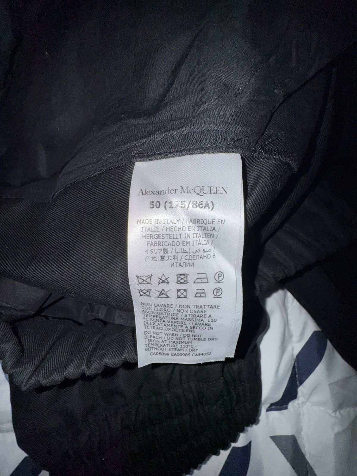 Alexander McQueen Alexander Mqcueen Zip-Detailing Tapered Trousers Size US 40 / EU 56 - 6 Thumbnail