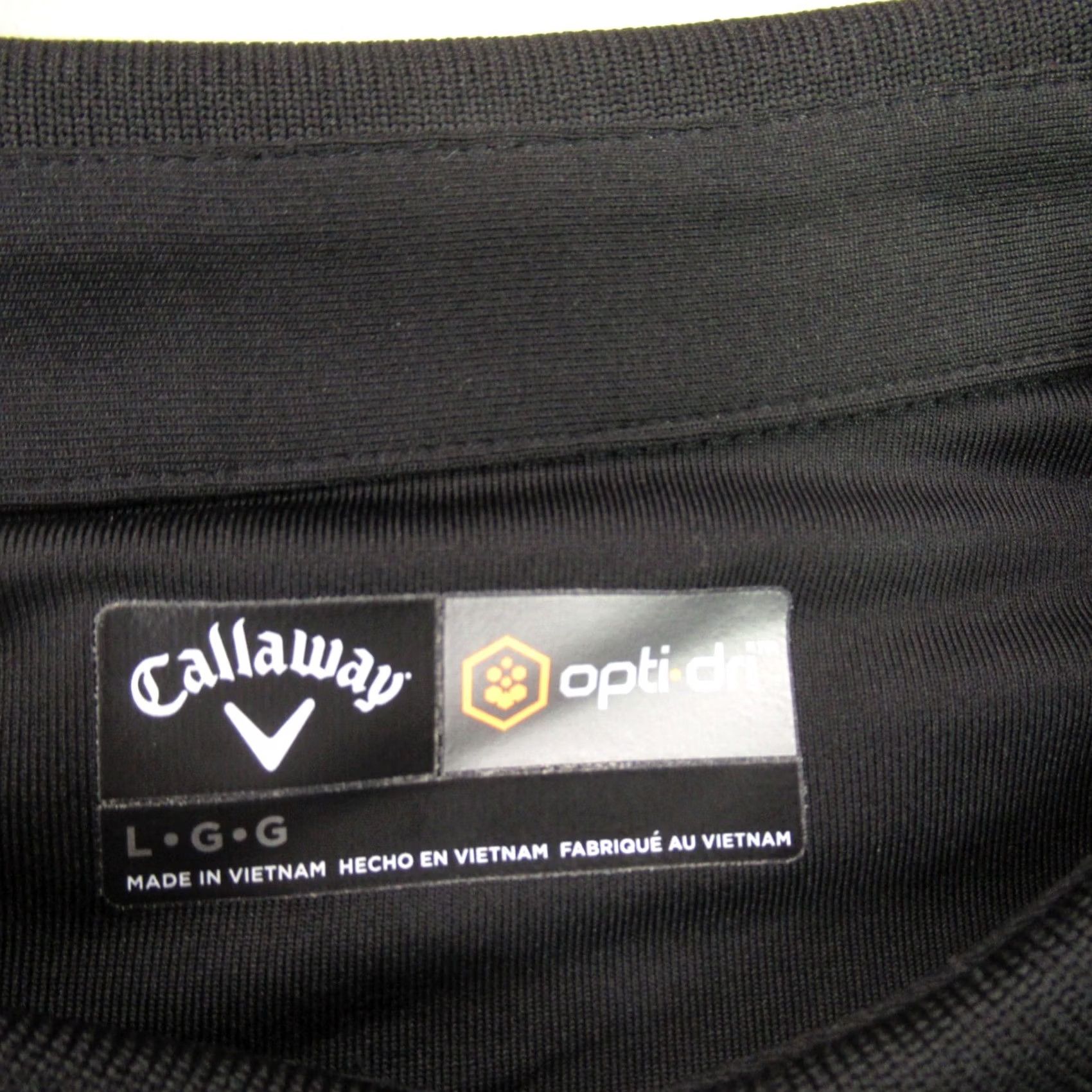 Callaway Callaway Shirt Mens Large Short Sleeve Black Golf Polo Casual Opti-Dri Size US L / EU 52-54 / 3 - 3 Thumbnail